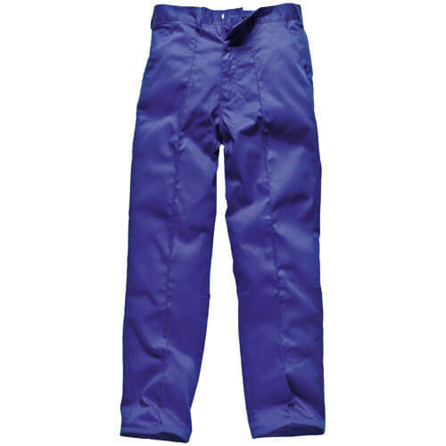 Image of Dickies Mens Redhawk Work Trousers Royal Blue 40 Waist and 33 Leg