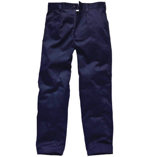 Image of Dickies Mens Reaper Work Trousers Navy Blue 42 Waist and 32 Leg