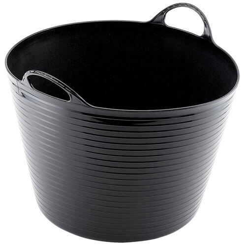 Image of Rhino 12 Litre Flexible Tub Black