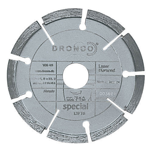 Image of Dronco LTF 76 SPECIAL 115mm Angle Grinder Diamond Raking Blade for Mortar