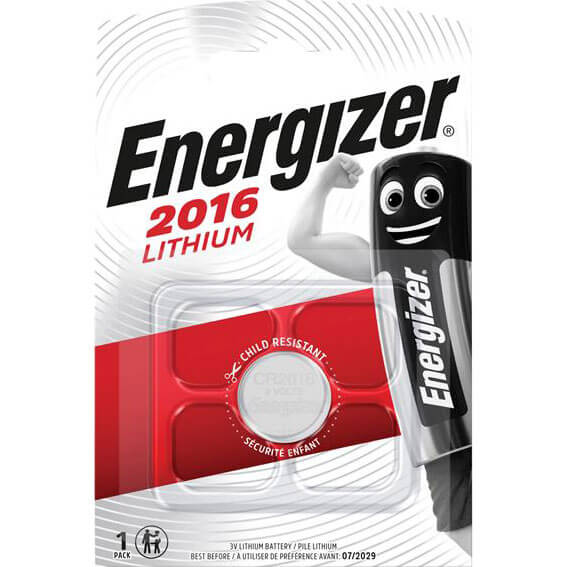 Image of Energizer CR2016 Coin Lithium Battery