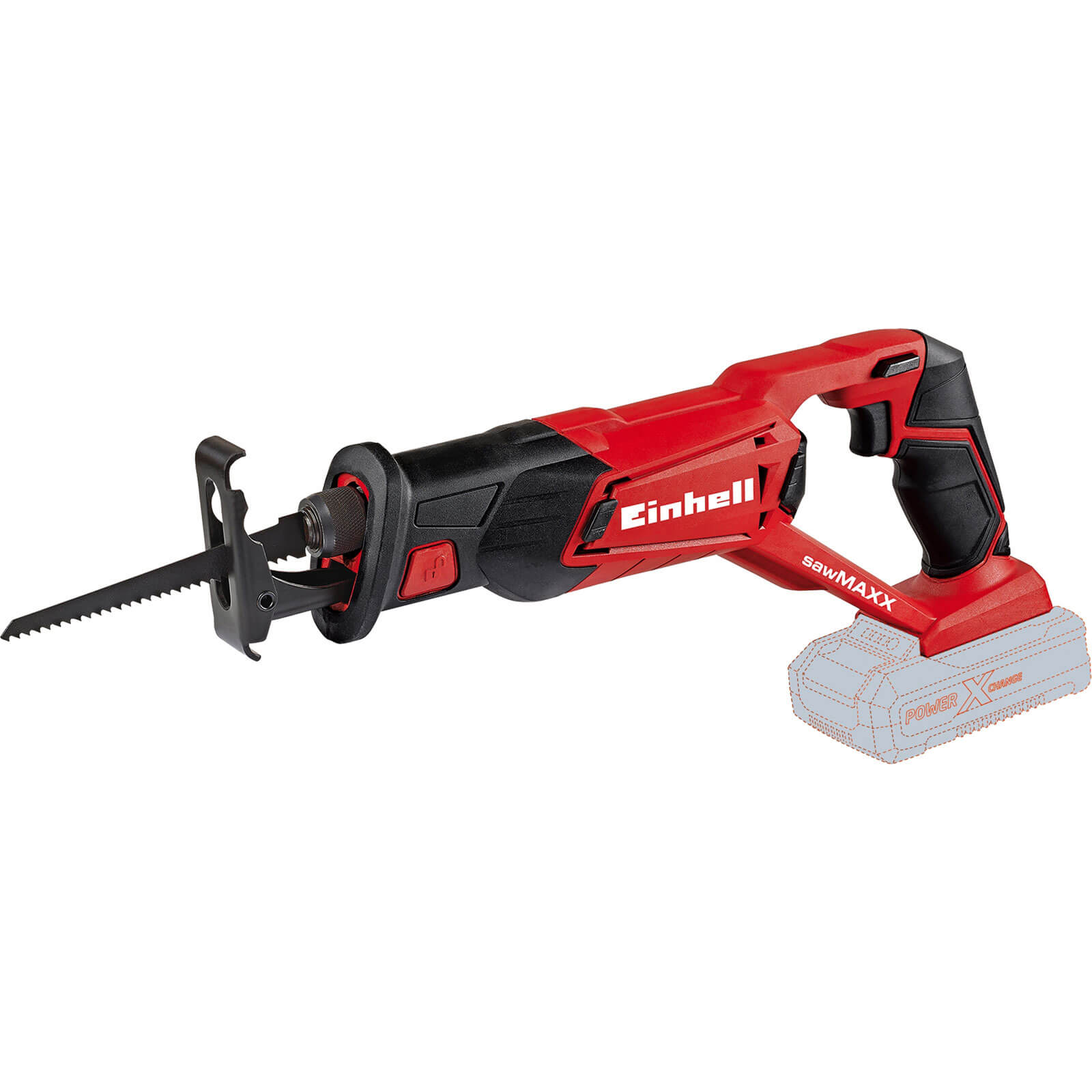 Image of Einhell TEAP 18LI 18v Power XChange Cordless Reciprocating Saw without Battery or Charger