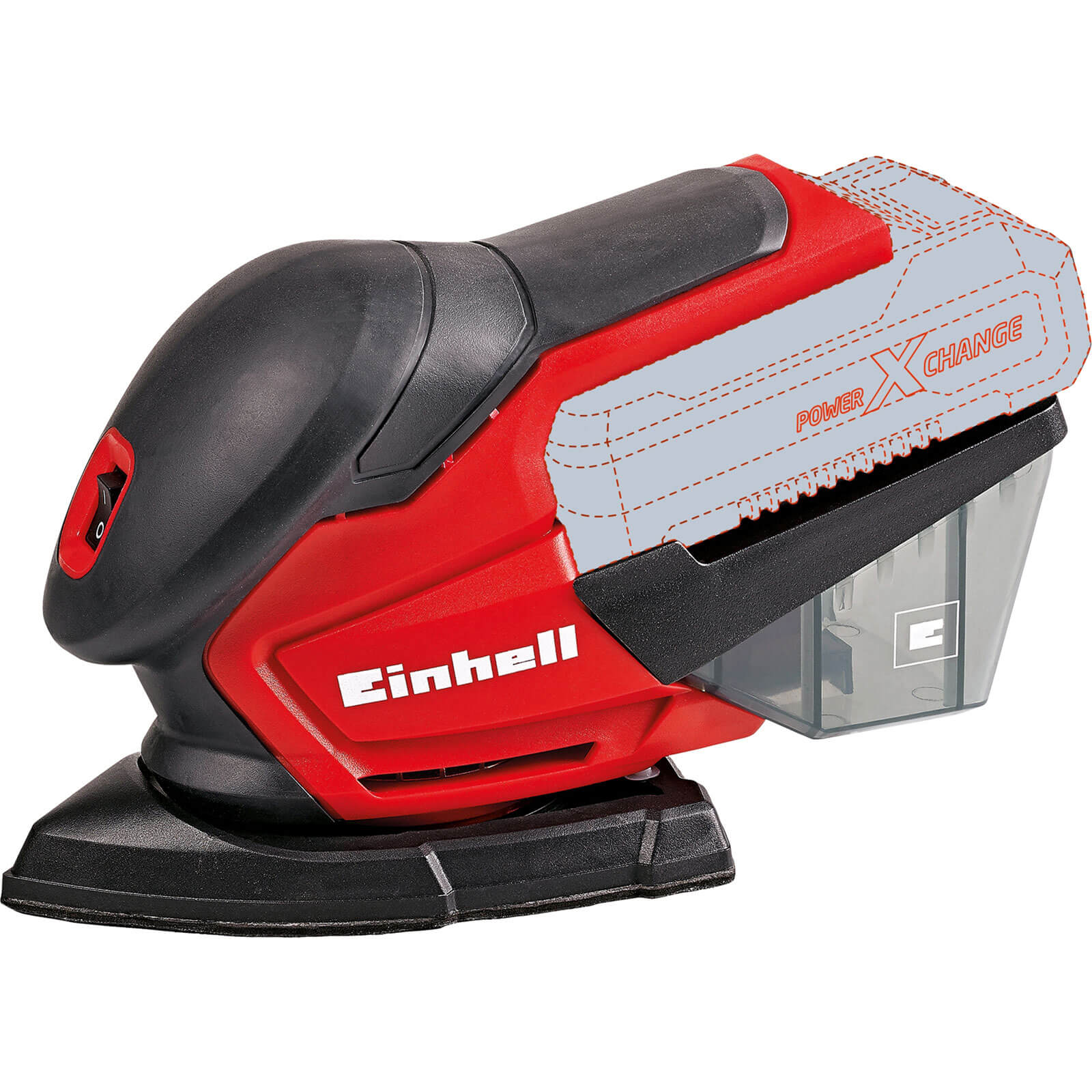 Image of Einhell TEOS 18LI 18v Power XChange Cordless Delta Sander without Battery or Charger