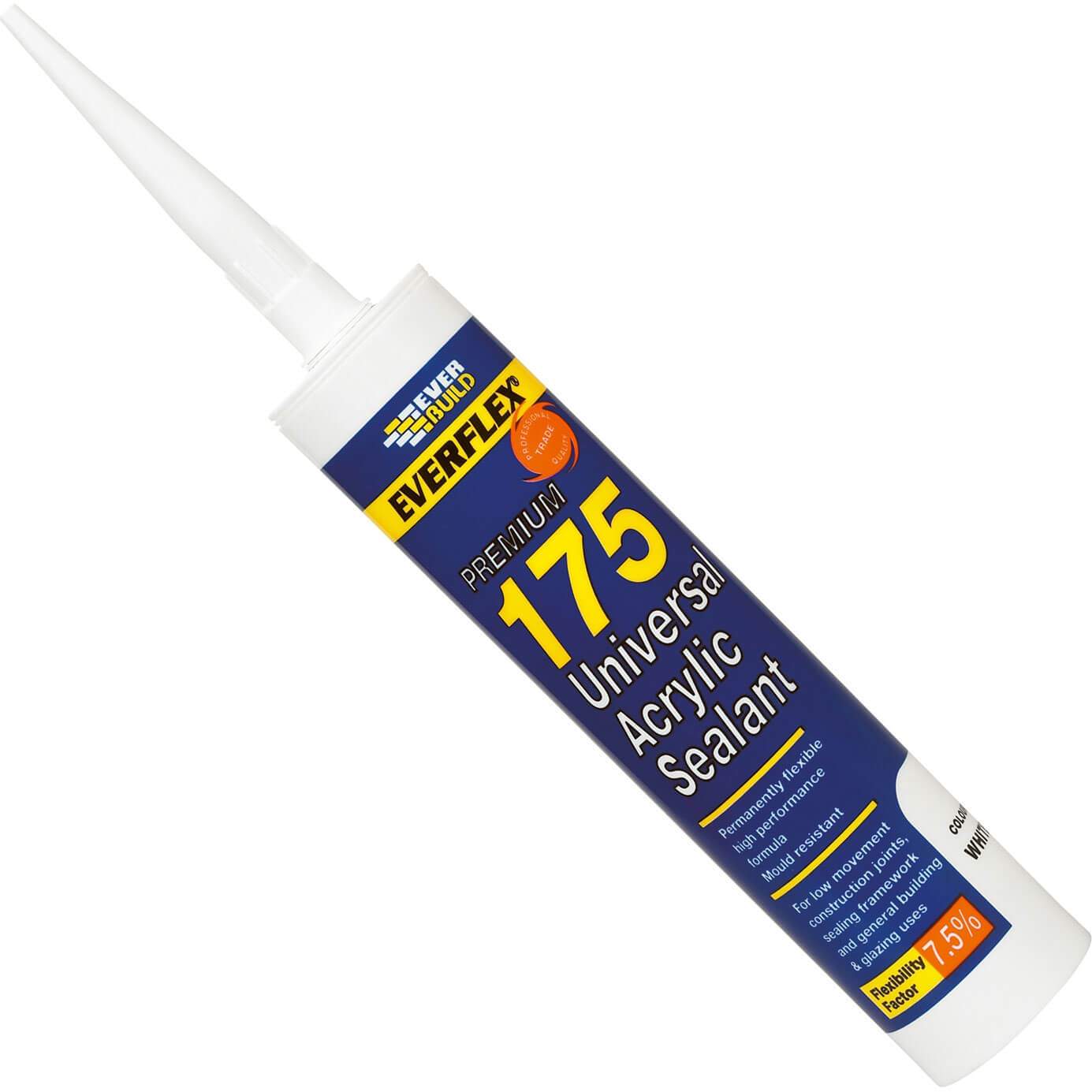 Image of Everbuild Universal Acrylic Sealant White 310ml