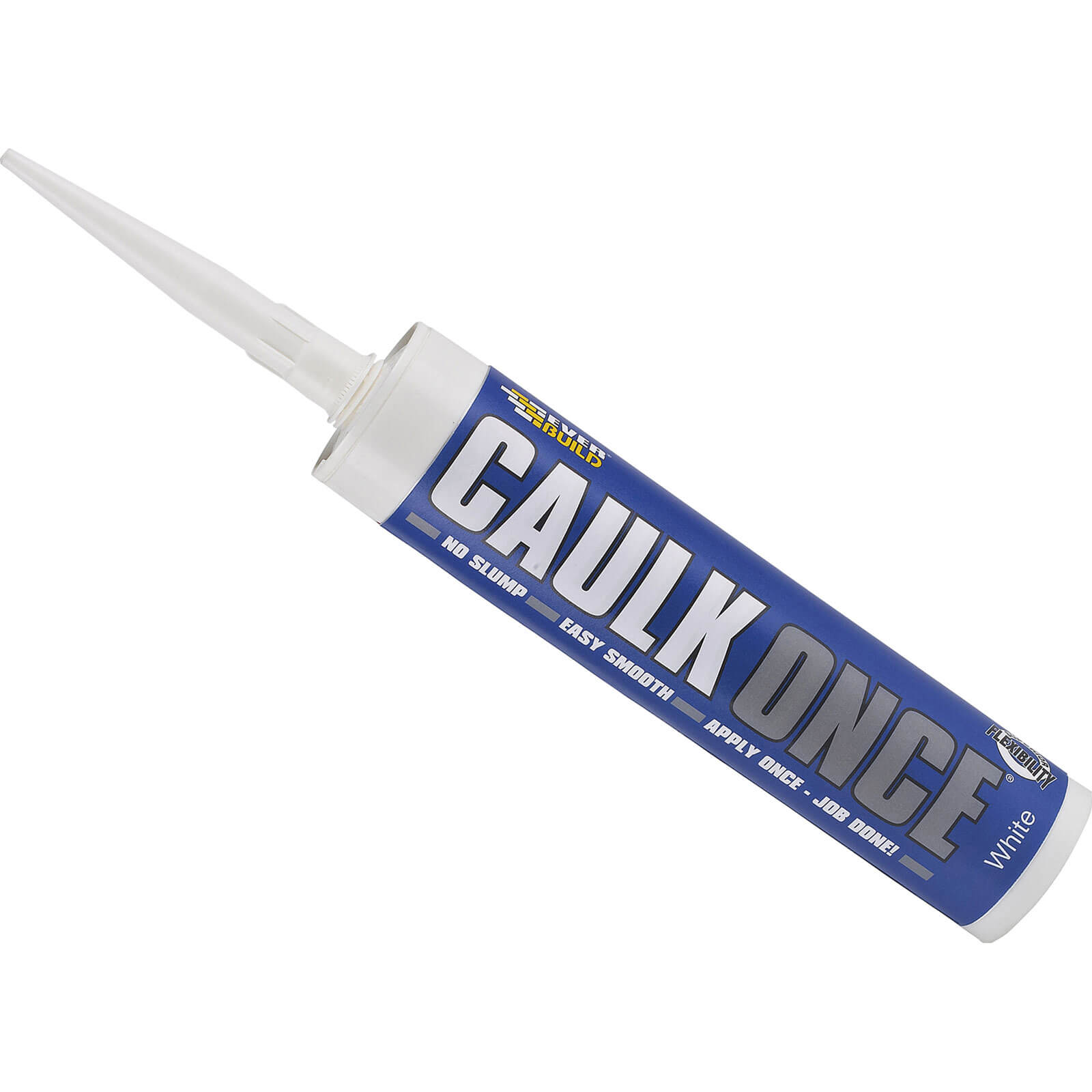 Image of Everbuild Caulk Once White C4 Cartridge 400ml