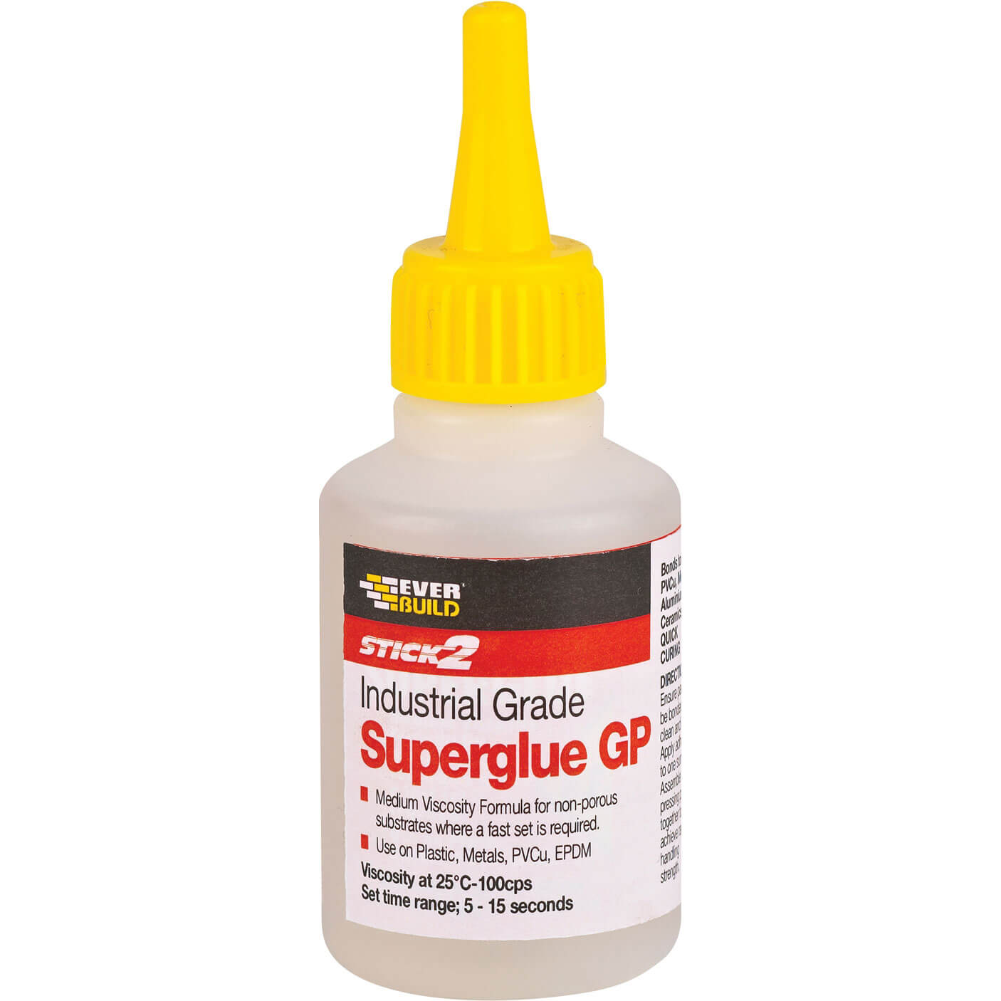 Image of Everbuild Industrial Superglue General Purpose 20g