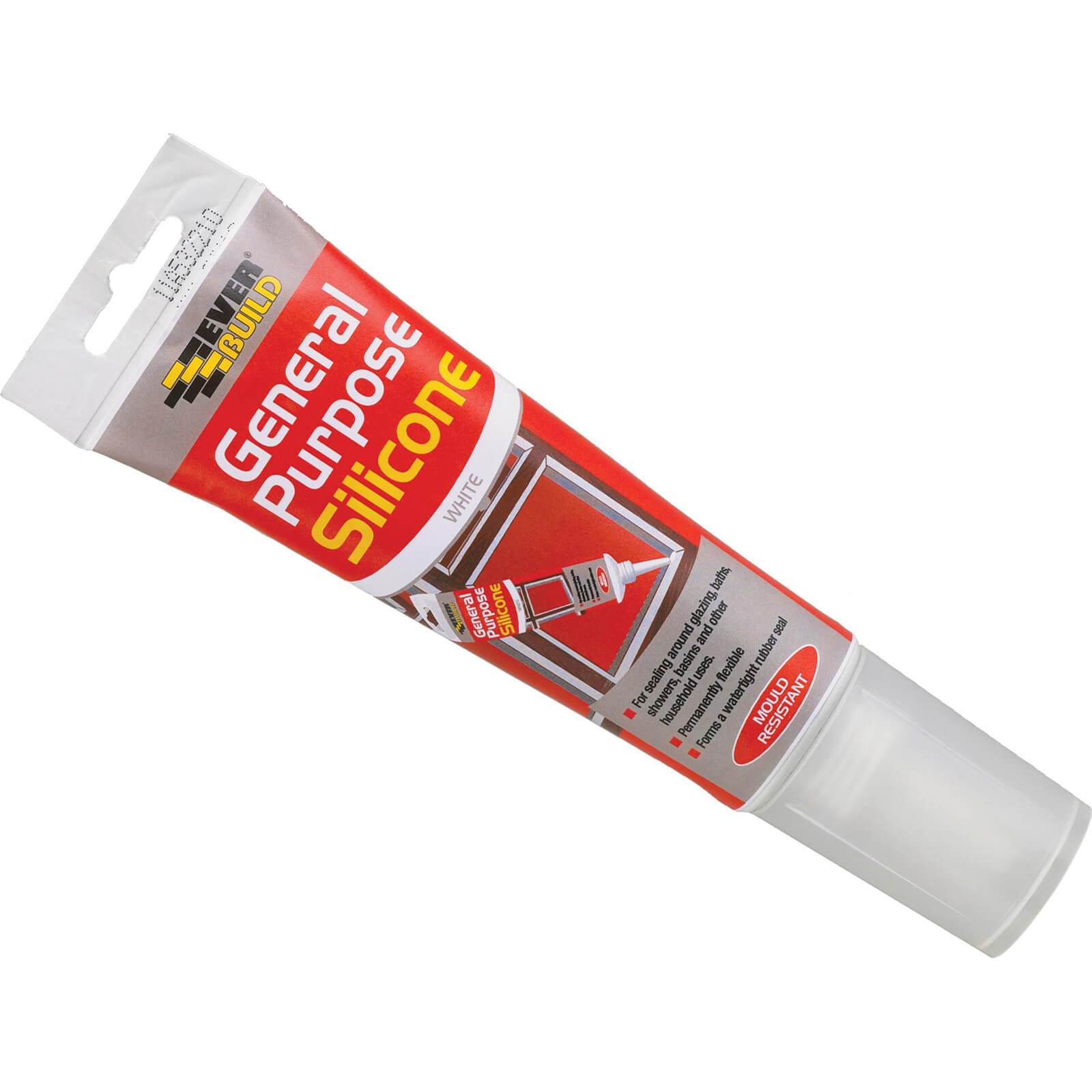 Image of Everbuild General Purpose Easi Squeeze Silicone Sealant Clear