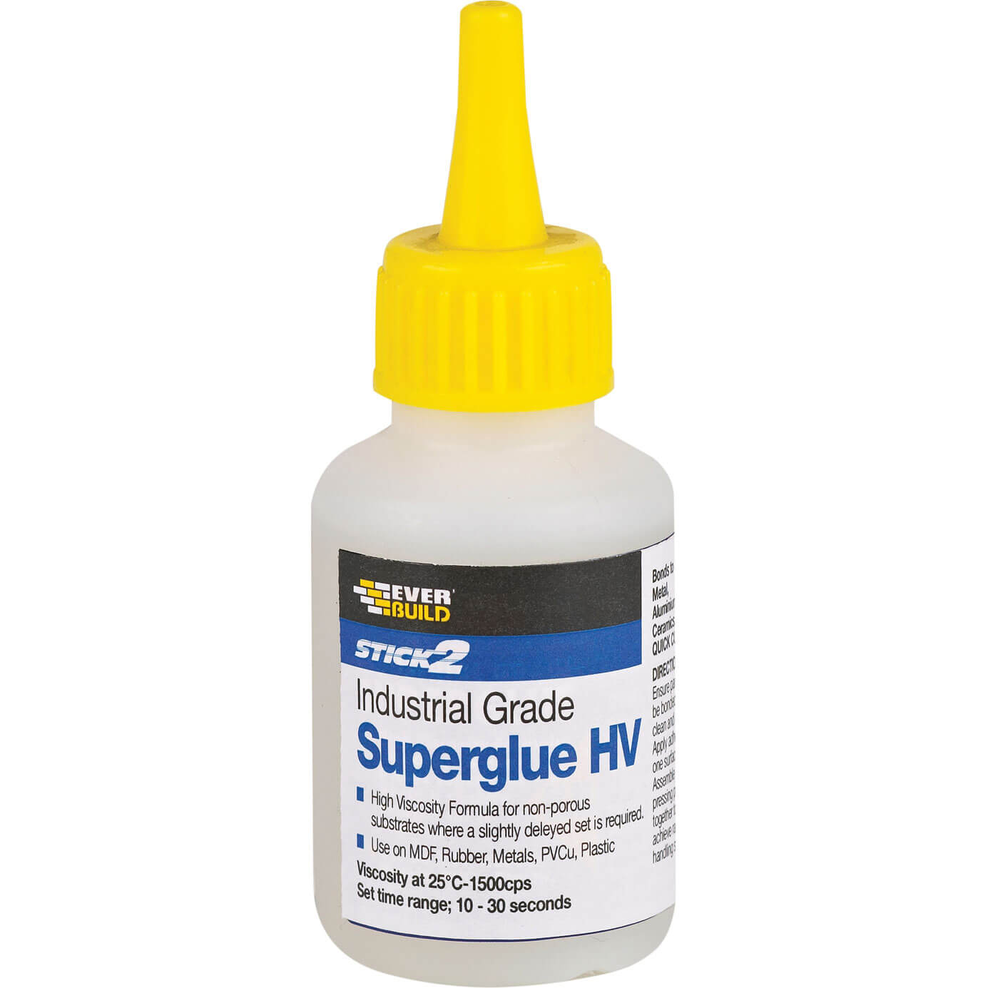 Image of Everbuild Industrial High Viscosity Superglue HV 50g