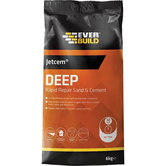 Image of Everbuild Jetcem Premix Sand and Cement 6kg