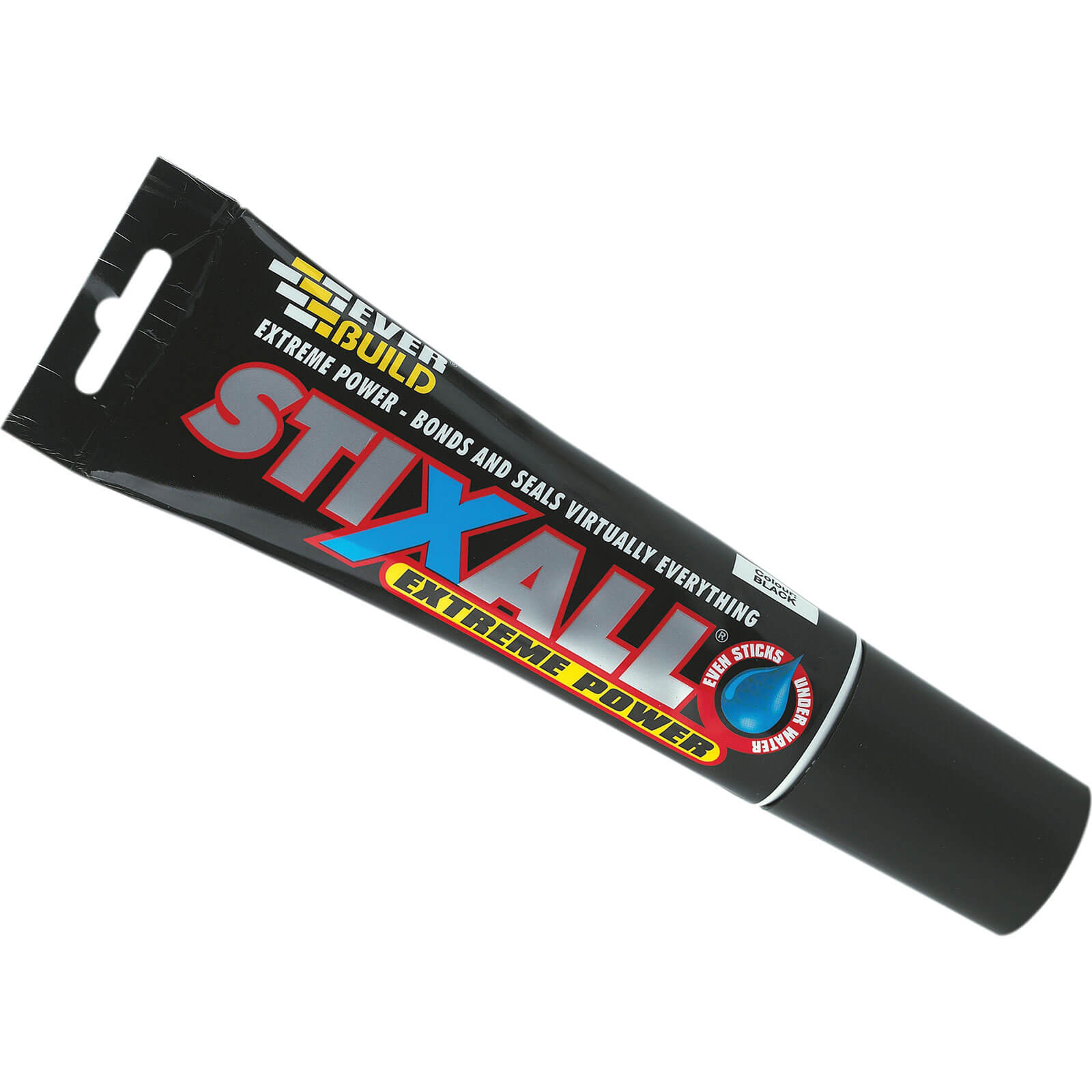 Image of Everbuild Stixall Easi Squeeze Sealant Black