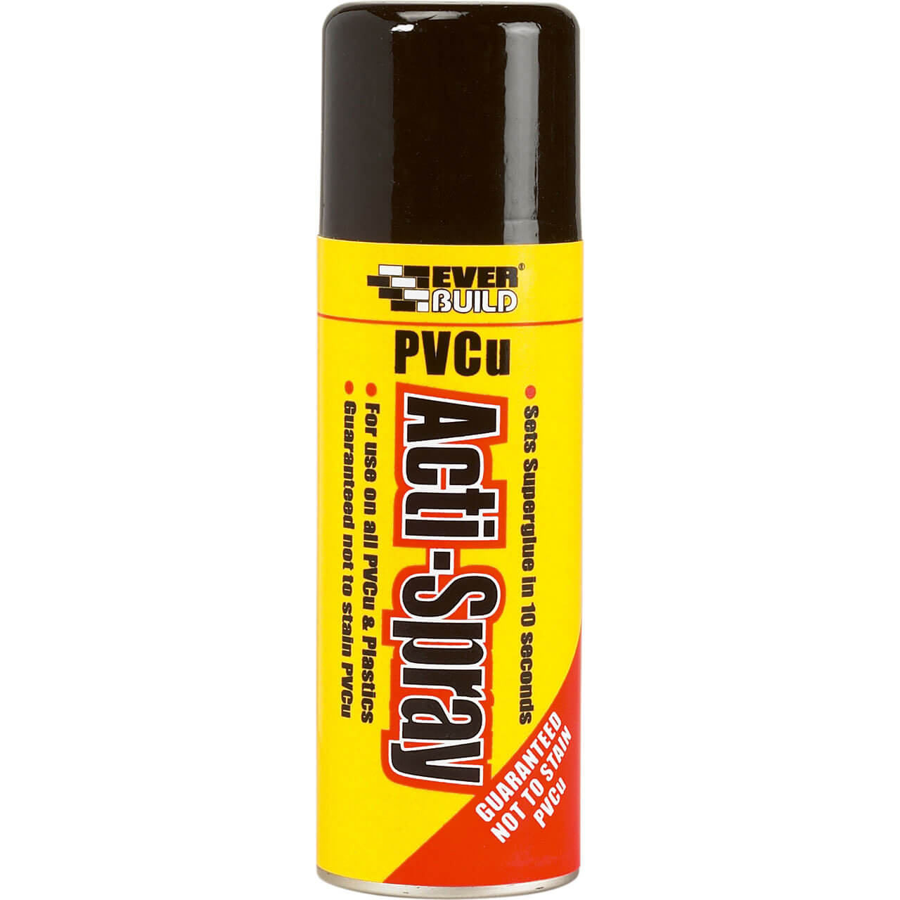 Image of Everbuild PVCu ActiSpray Aerosol Superglue Activator 200ml