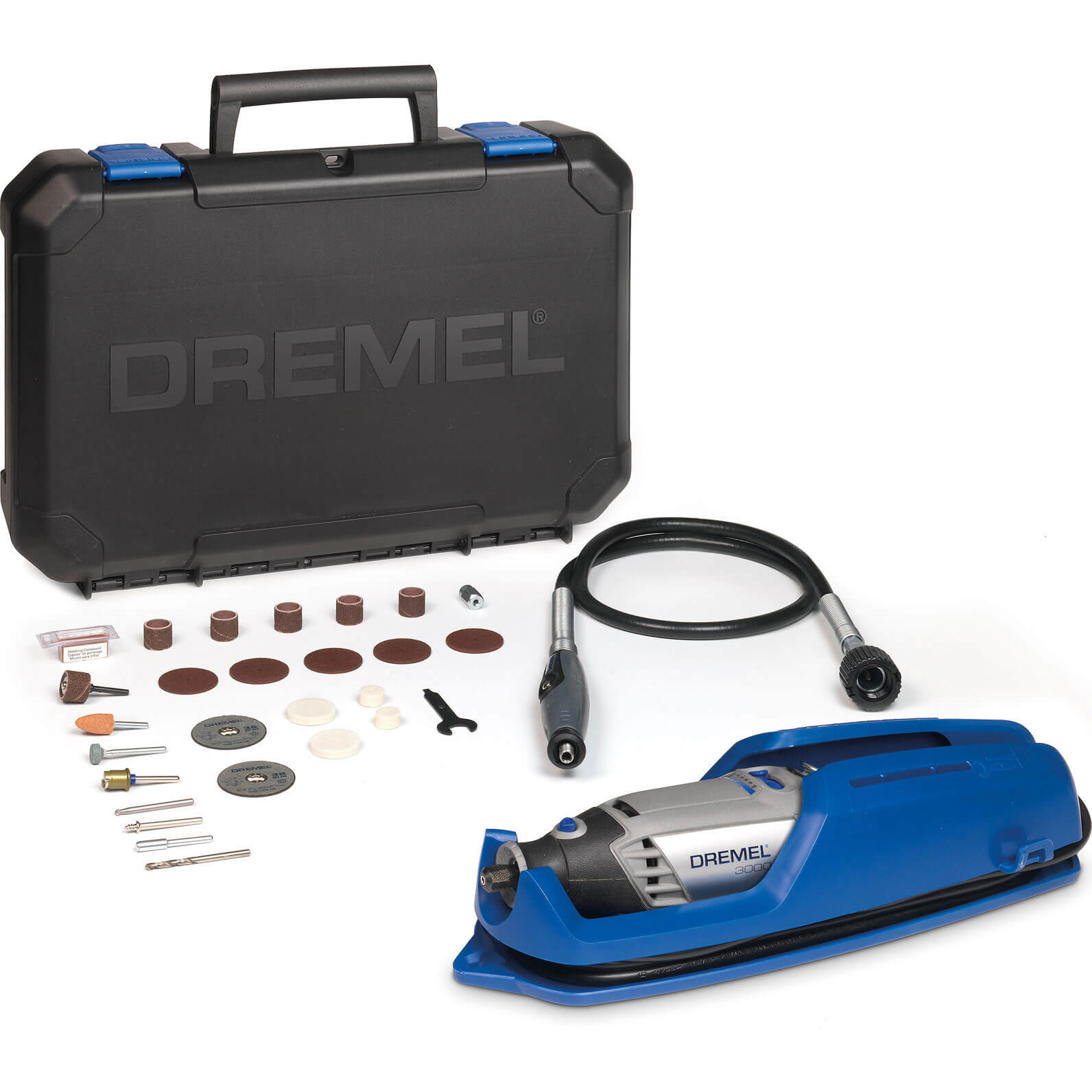 Image of Dremel 3000 Power Multi Tool with 25 Accessories and 1 Attachment