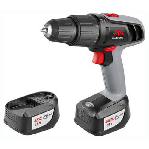 Image of Skil Masters 2533 MB 18v Cordless Impact Driver with 2 Lithium Ion Batteries 13ah