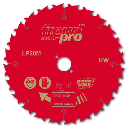 Image of Freud LP20M Rip Circular Saw Blade 250mm 24 Teeth 30mm Bore