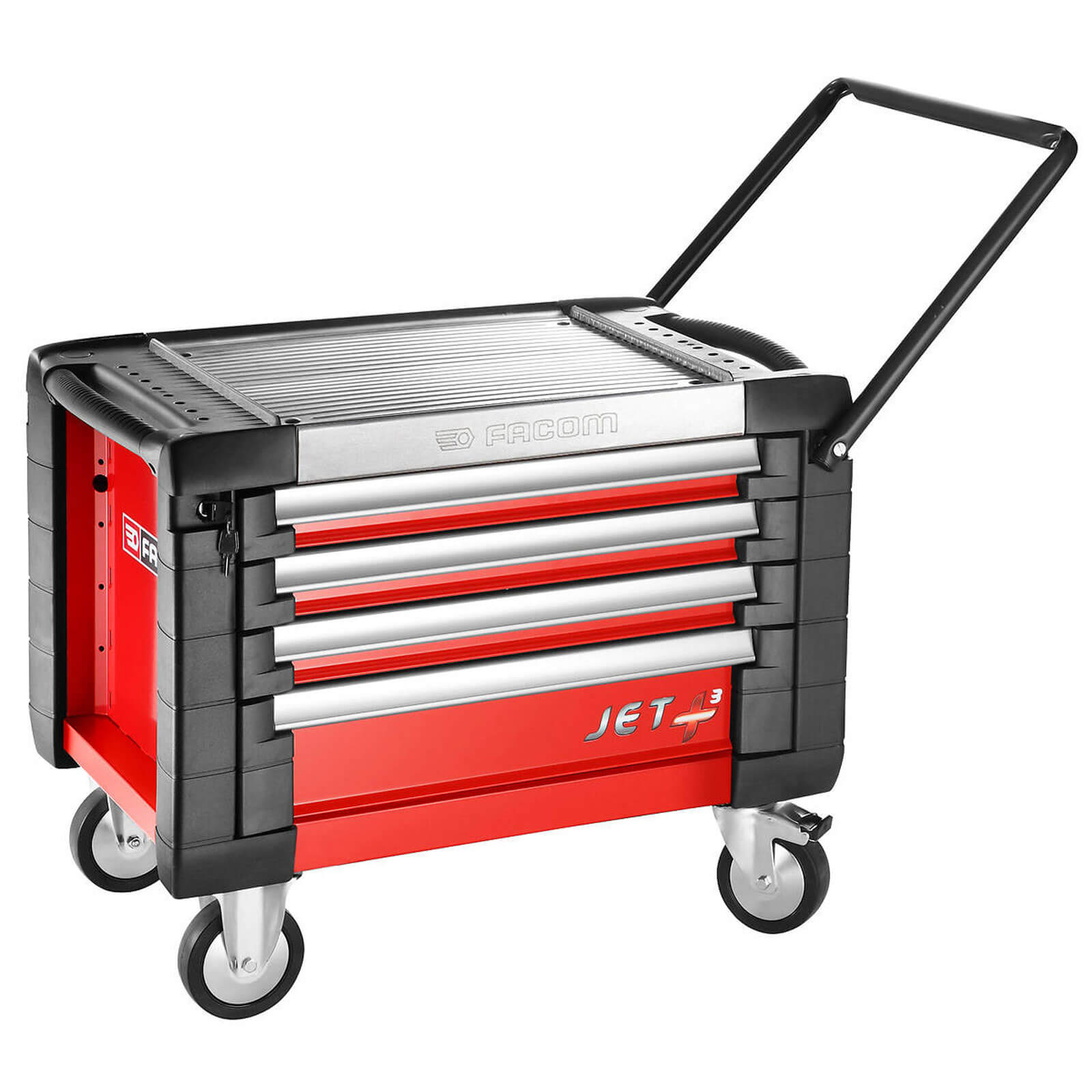 Image of Facom JET 4 Drawer Rolling Red Tool Chest