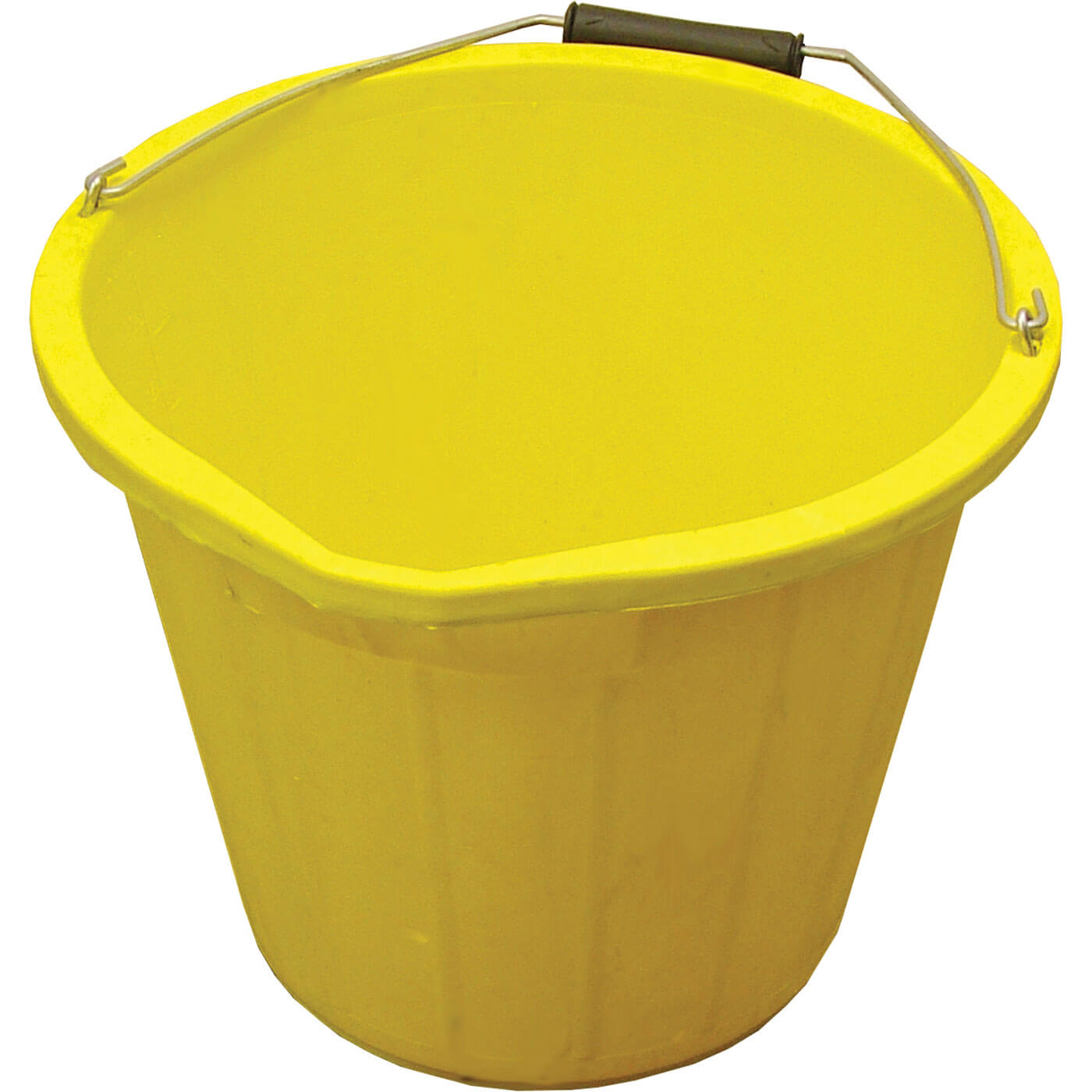 Image of Faithfull 3 Gallon 14 Litre Bucket Yellow