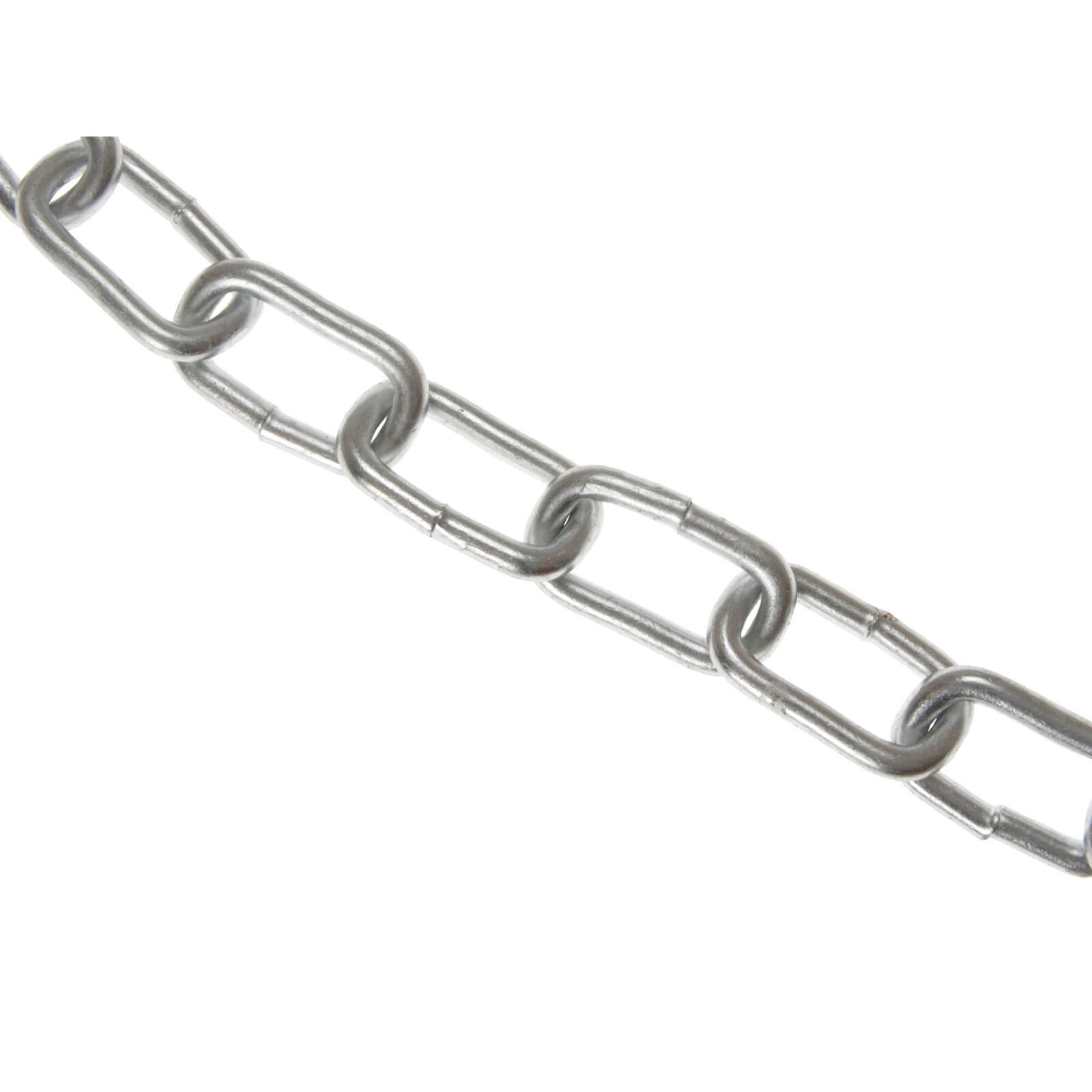 Image of Faithfull 6mm x 10 Metre Metal Chain 250kg Max Load Zinc Plated