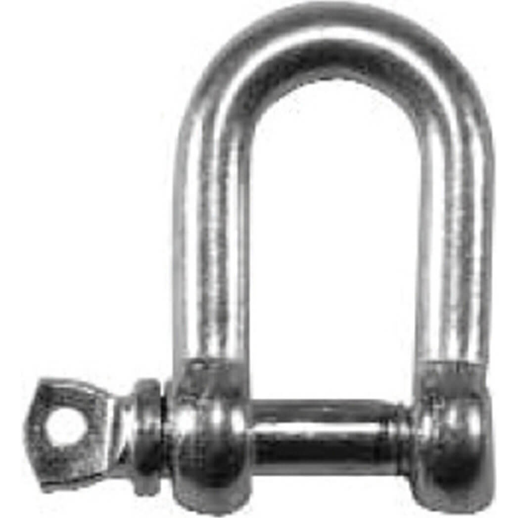 Image of Faithfull D Shackle Stainless Steel 6mm Pack of 2