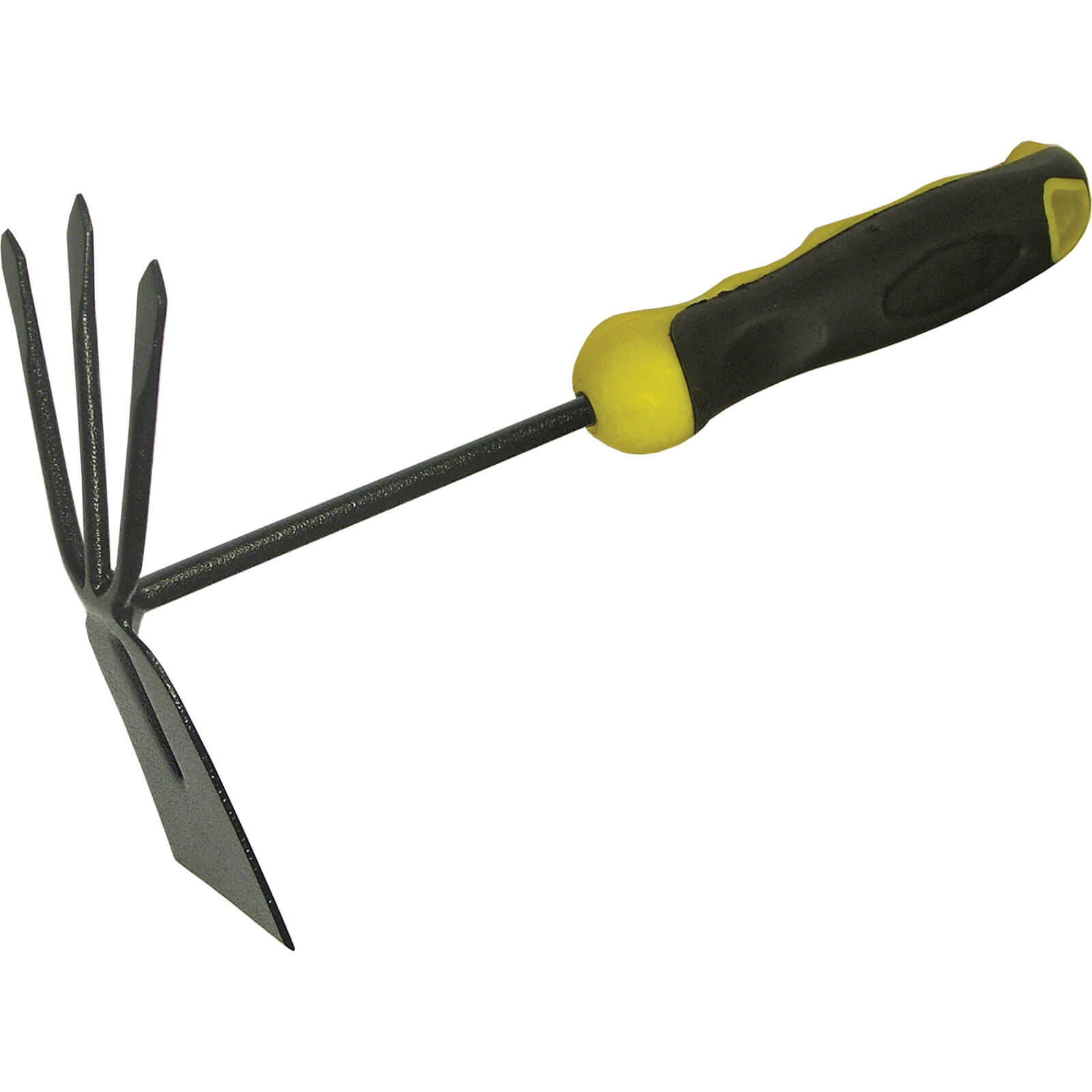 Image of Faithfull 3 Prong Hand Hoe Cultivator with Soft Grip