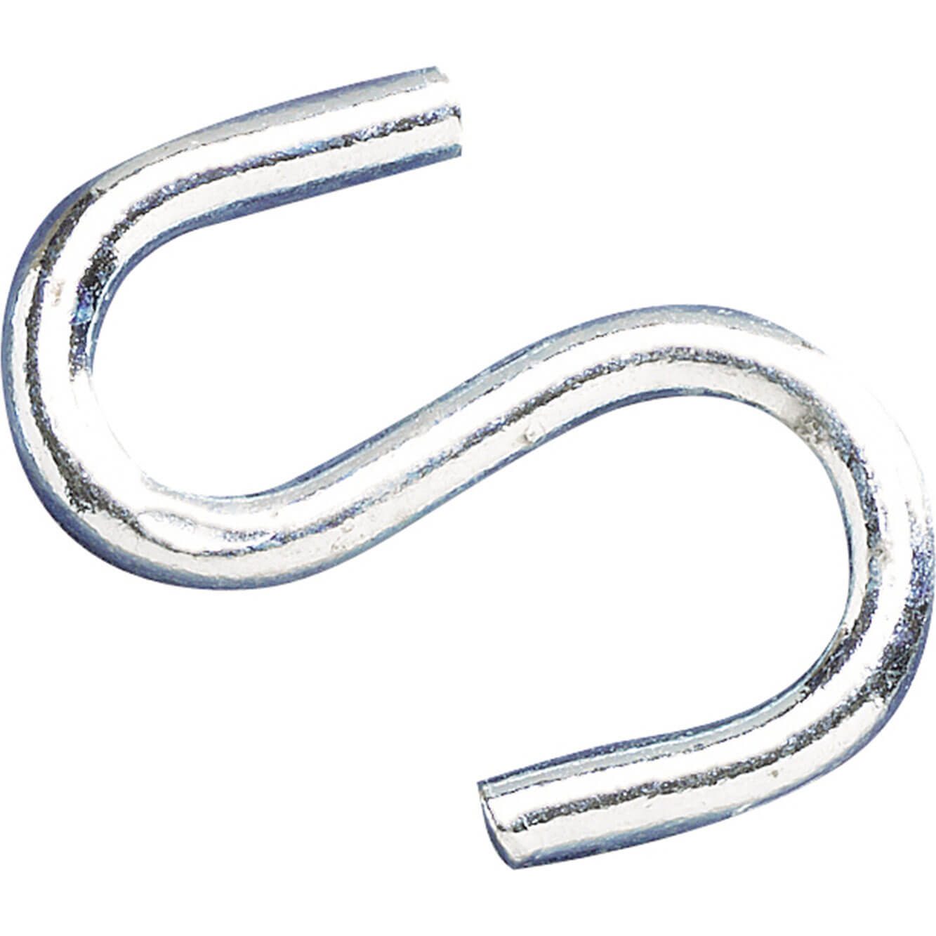 Image of Faithfull Galvanised S Hooks 6mm Pack of 6