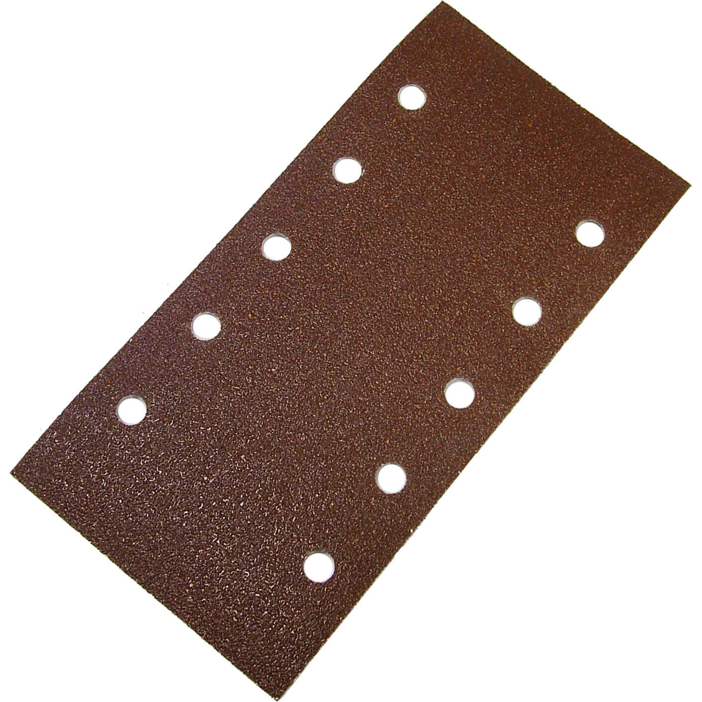 Image of Faithfull 12 Orbital Sanding Sheets 115 x 280mm Hook and Loop Punched Assorted Grit Pack of 5