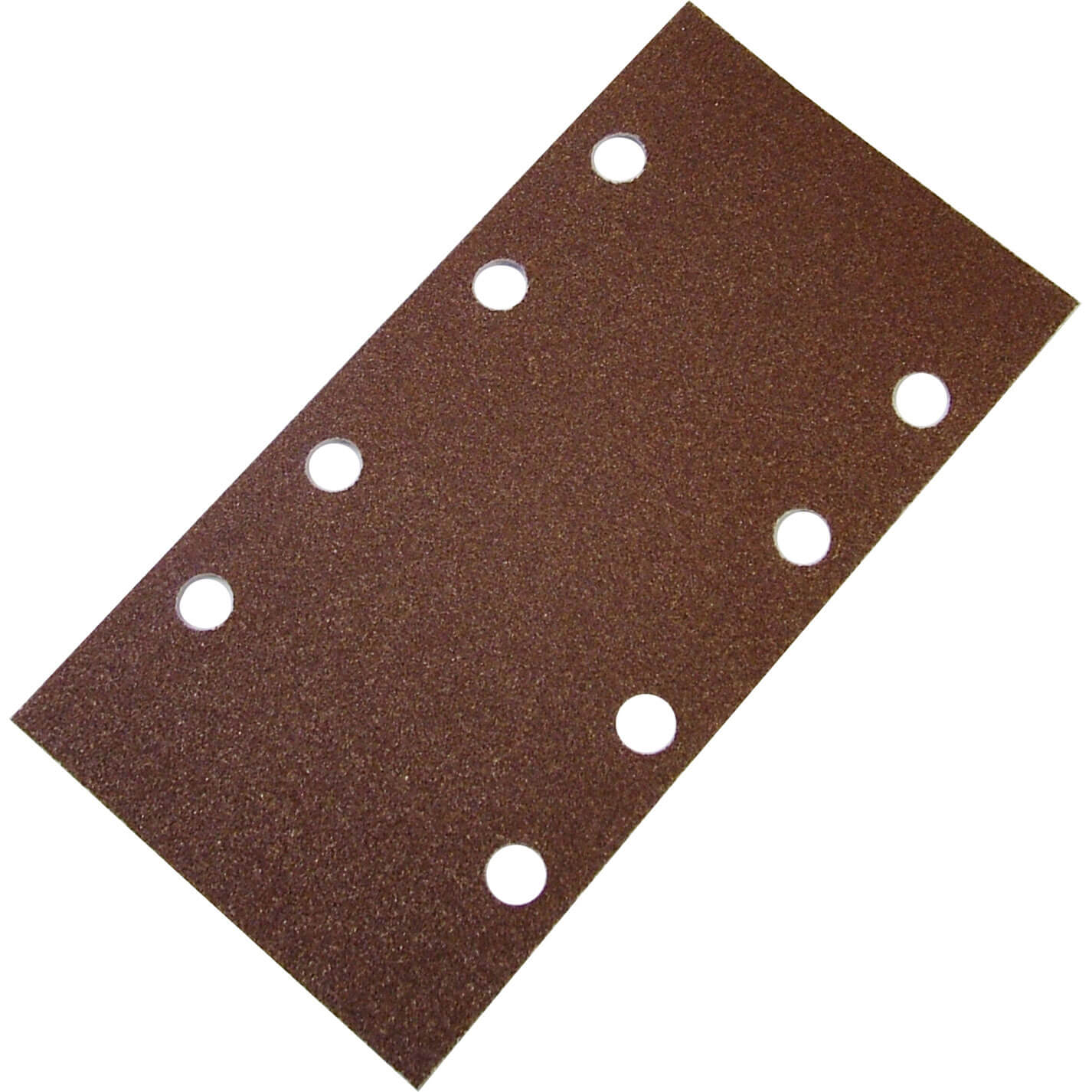 Image of Faithfull 13 Sanding Sheets 93mm x 230mm Bosch Clip Red Holed Assorted Grit Pack of 5