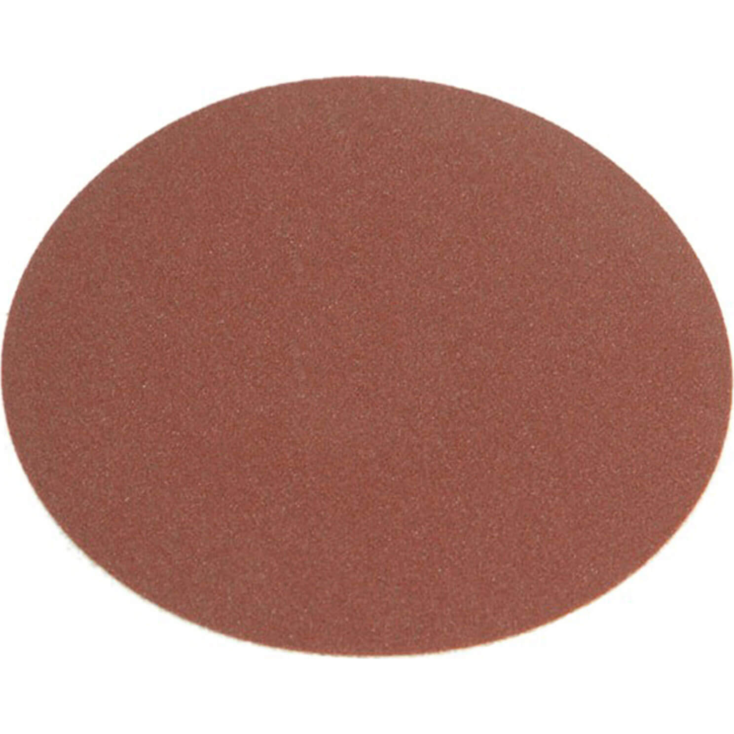 Image of Faithfull Red Pressure Sensitive Self Adhesive 150mm Abrasive Discs Assorted Grit Pack of 5