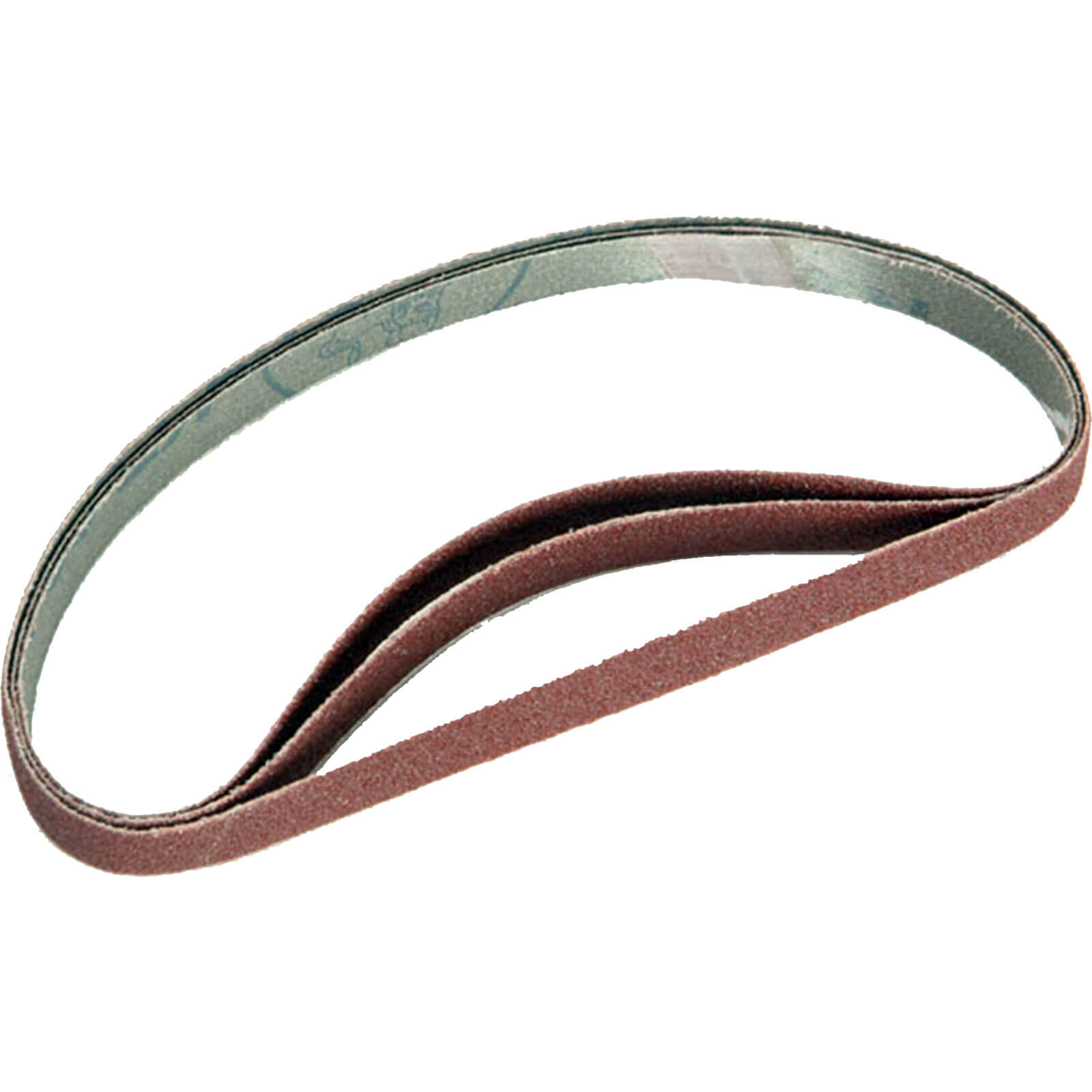 Image of Faithfull Cloth Aluminium Oxide Sanding File Belts 13mm x 455mm Assorted Grit Pack of 5