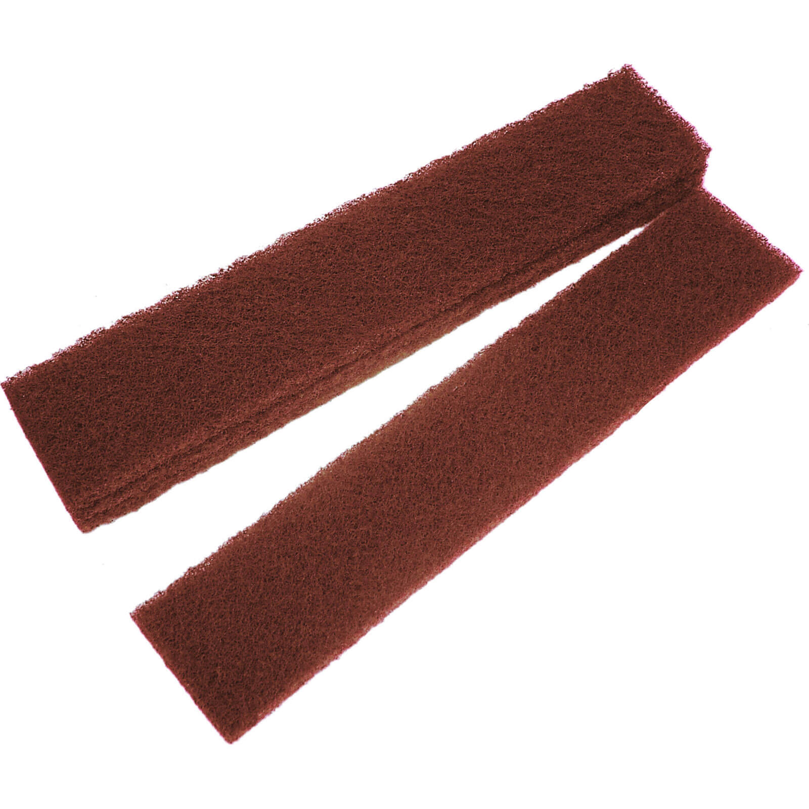 Image of Faithfull Abrasive Plumbing Strips Maroon 50mm x 250 mm Pack of 6