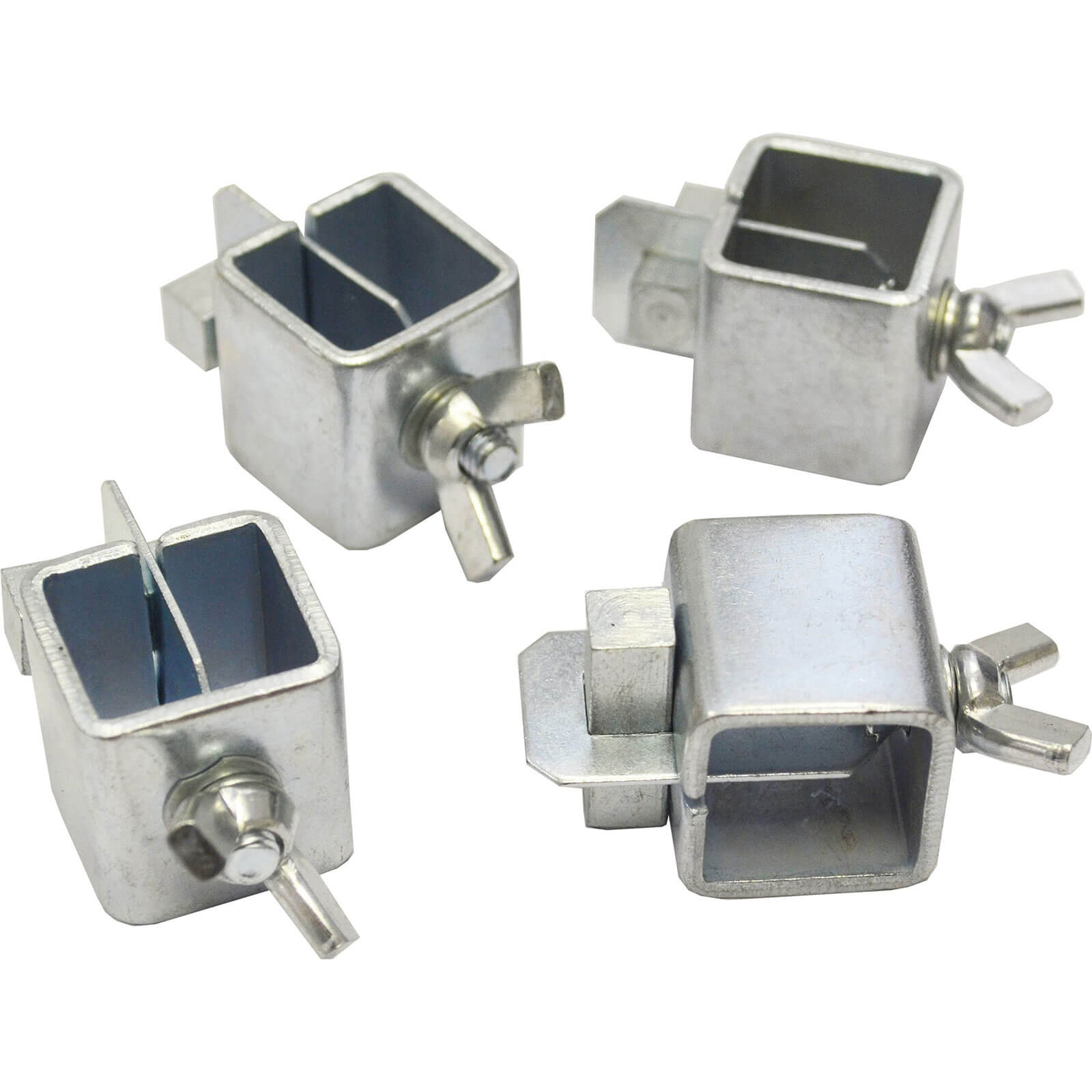 Image of Faithfull 4 Piece Sheet Metal Butt Welding Clamps Set