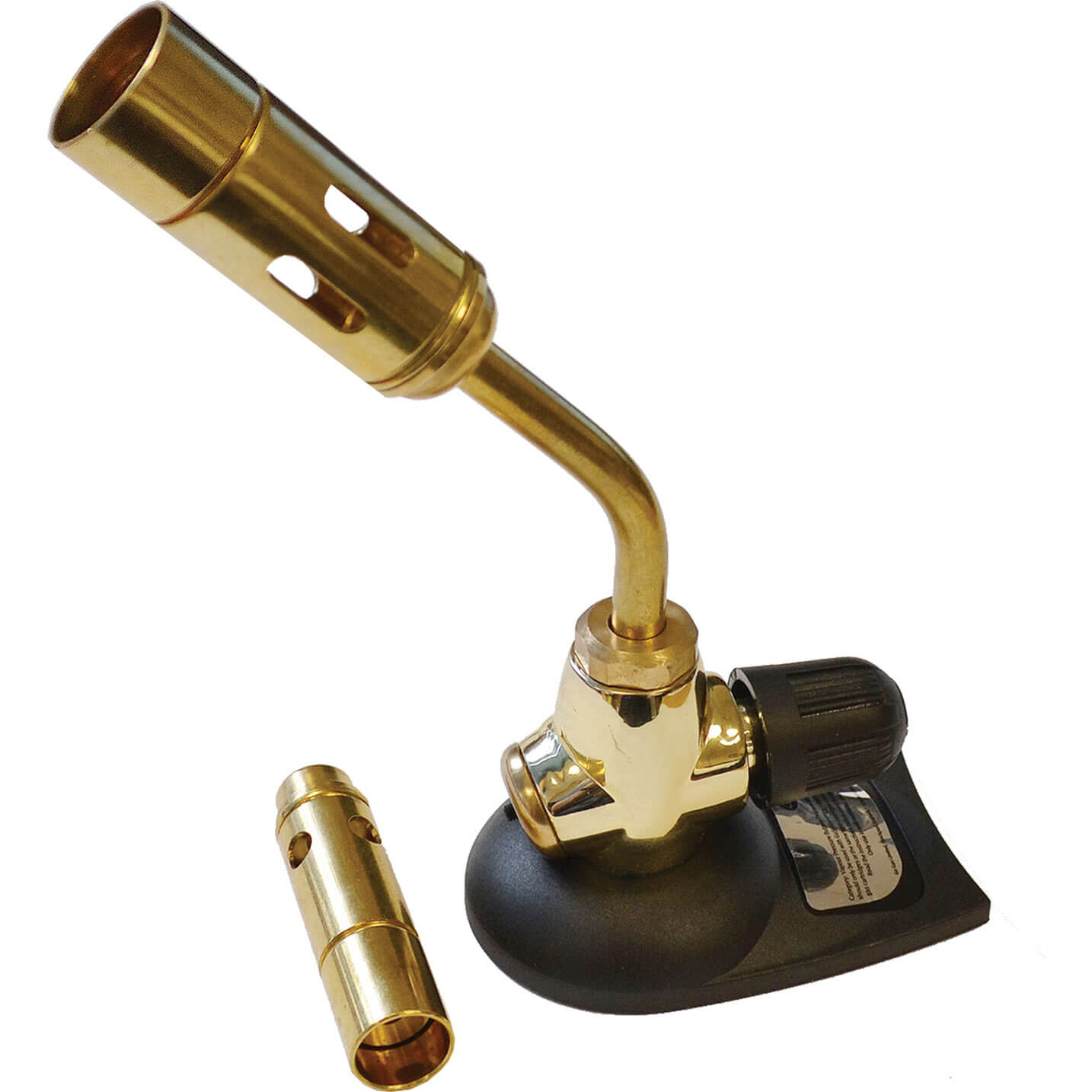 Image of Faithfull Brass Workmate Blow Torch Kit for EN417 Direct Pressure Butane Propane Mix Canisters