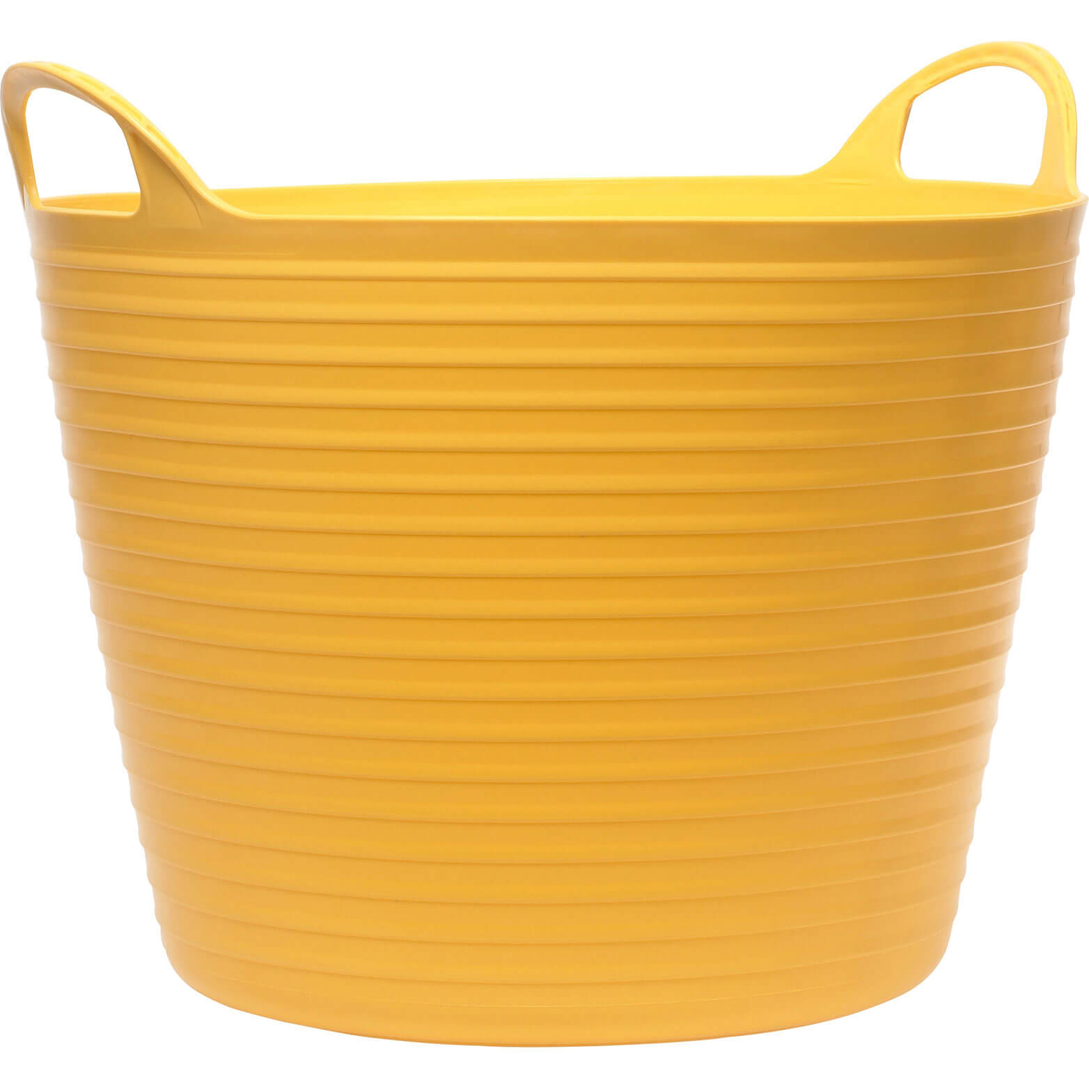 Image of Faithfull Heavy Duty Polyethylene Flexable Tub 15 Litres Yellow