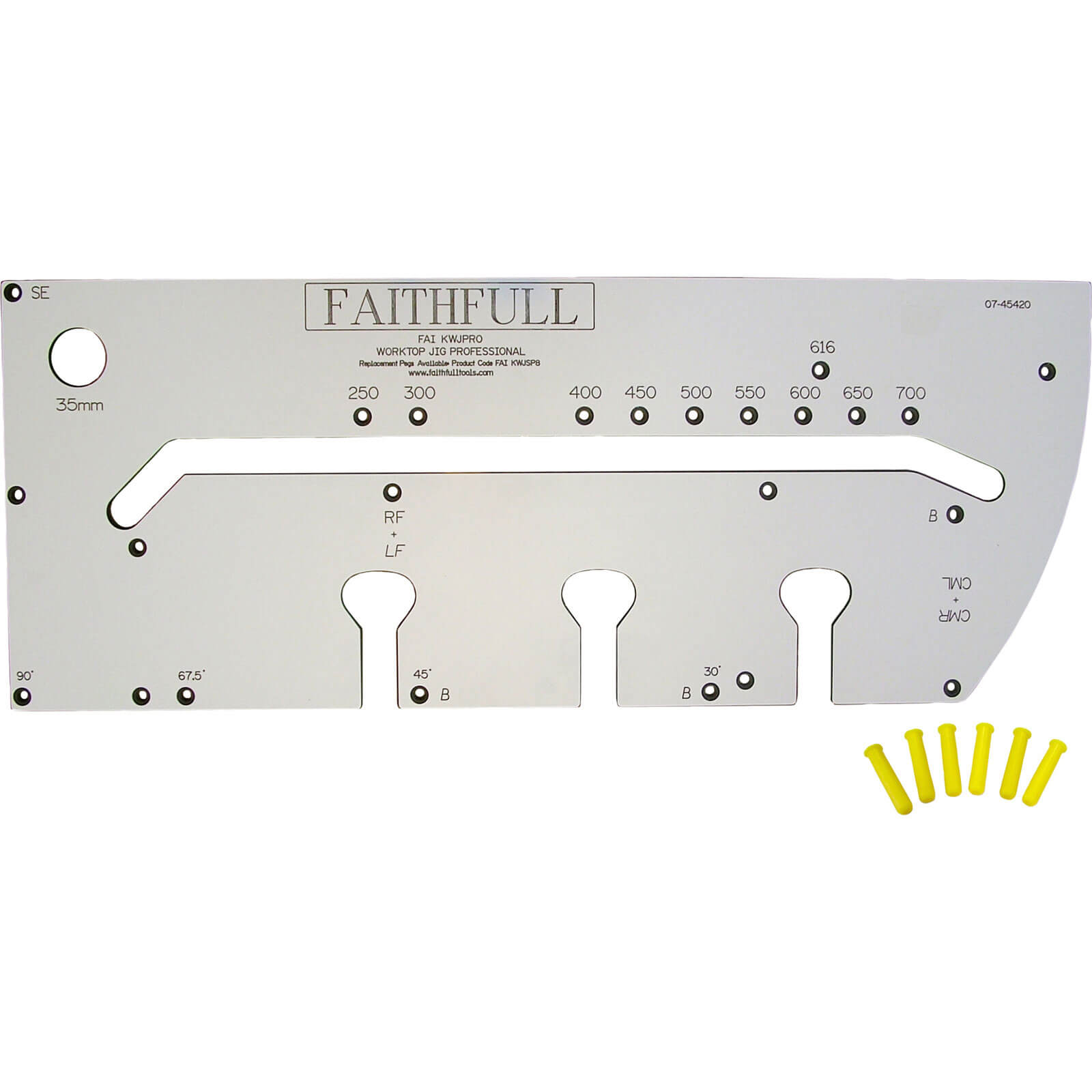 Image of Faithfull 700mm Kitchen Worktop Jig Professional