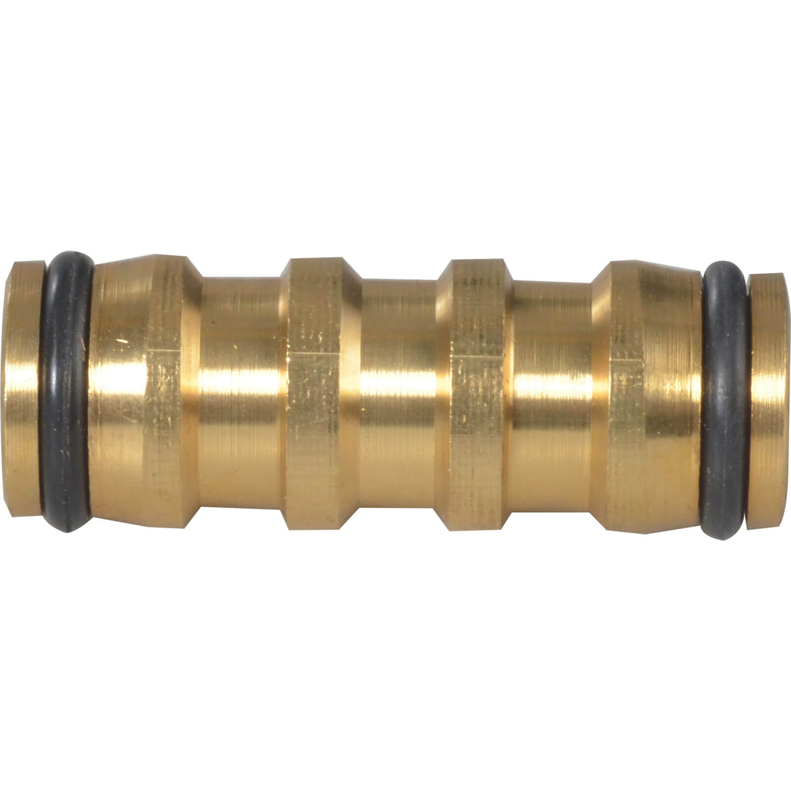 Image of Faithfull 2 Way Brass Hose Coupling