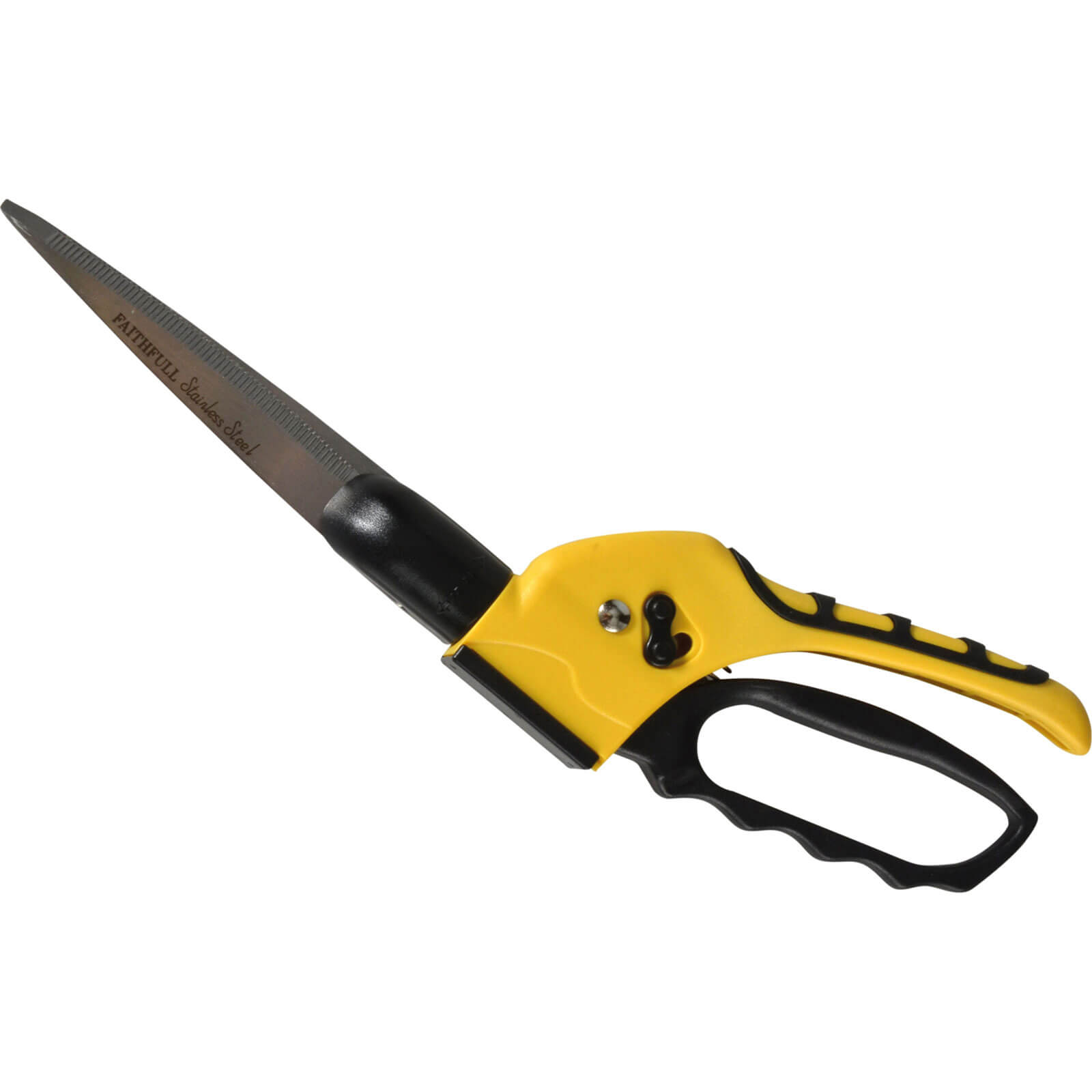 Image of Faithfull One Handed Swivel Head Hedge Shear 305mm Long