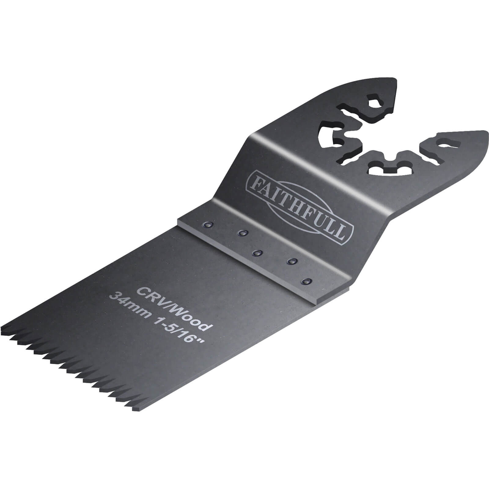 Image of Faithfull Wood Flush Cut Blade 34mm for Power Multi Tools