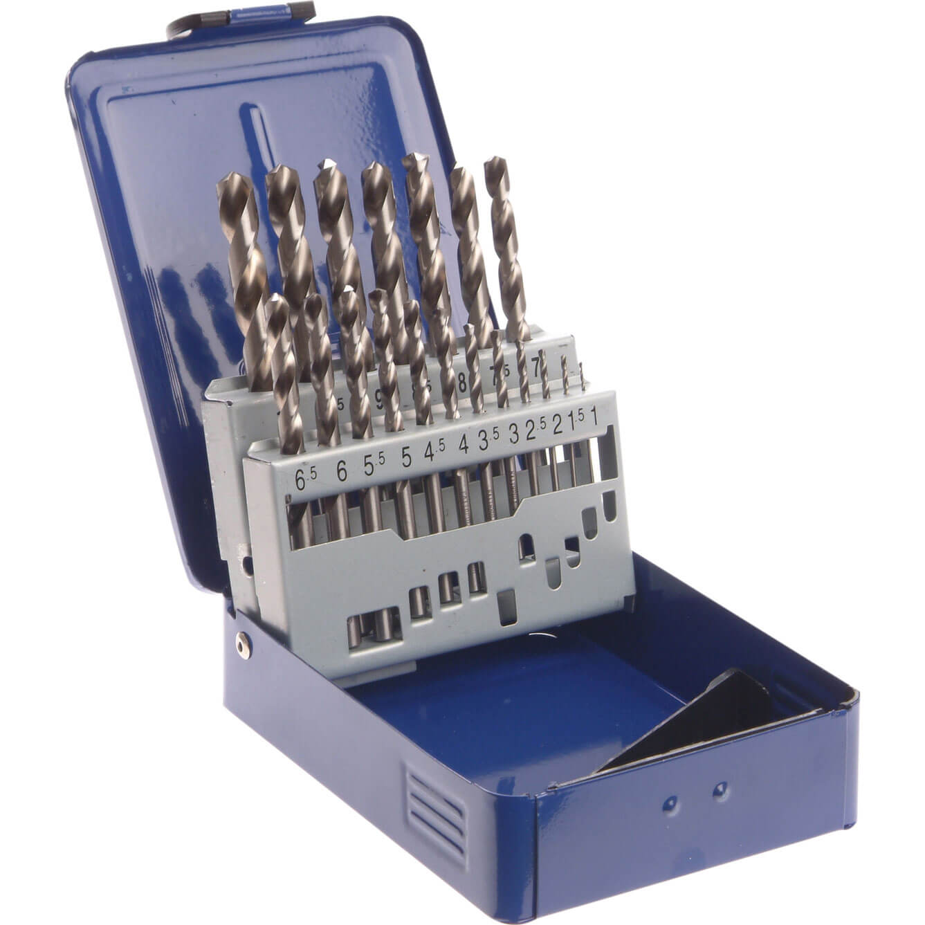 Image of Faithfull 19 Piece HSS Drill Bit Set 1 10mm