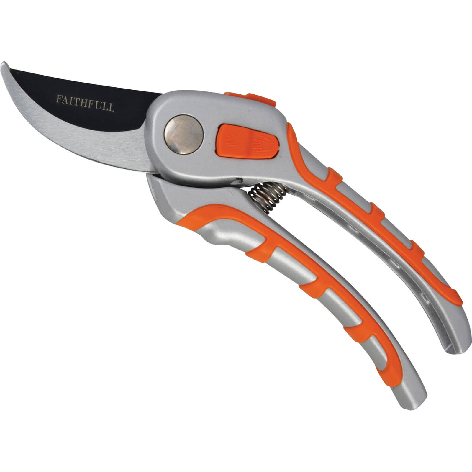 Image of Faithfull Samurai 25mm Cutting Capacity Bypass Secateurs Nonslip 205mm 8