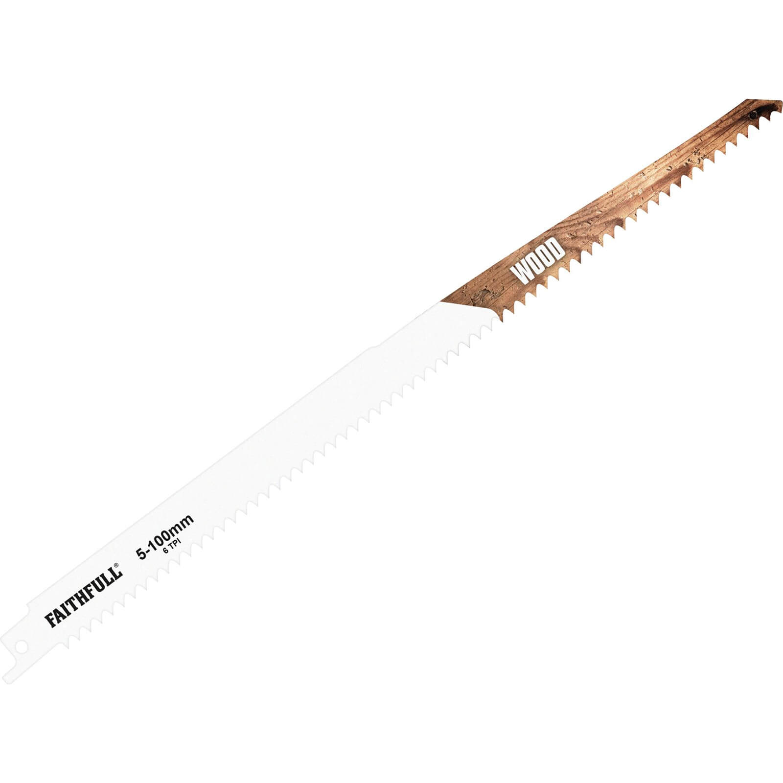 Image of Faithfull Sabre Saw Blades Wood S1411D Pack of 5