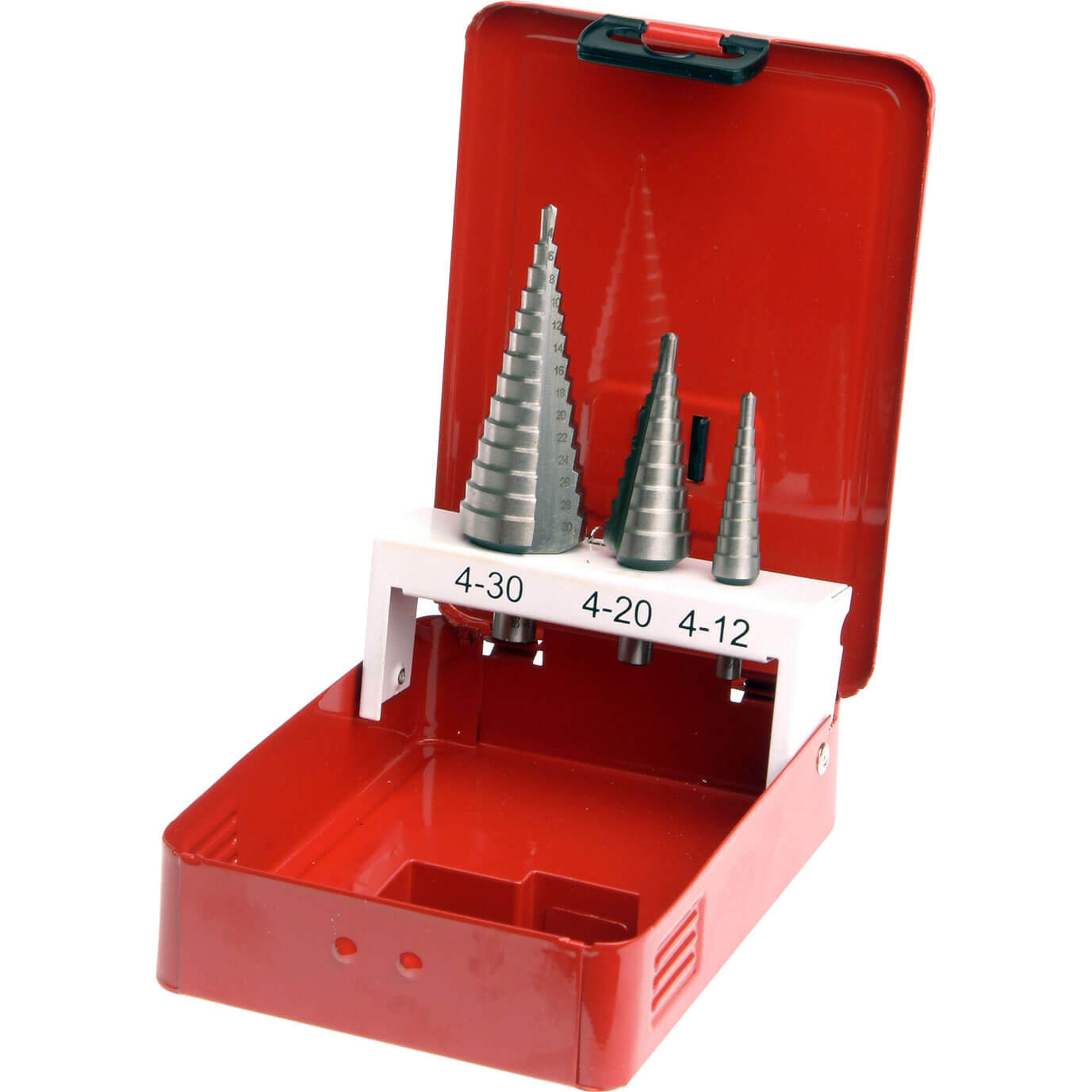 Image of Faithfull 3 Piece HSS Step Drill Bit Set