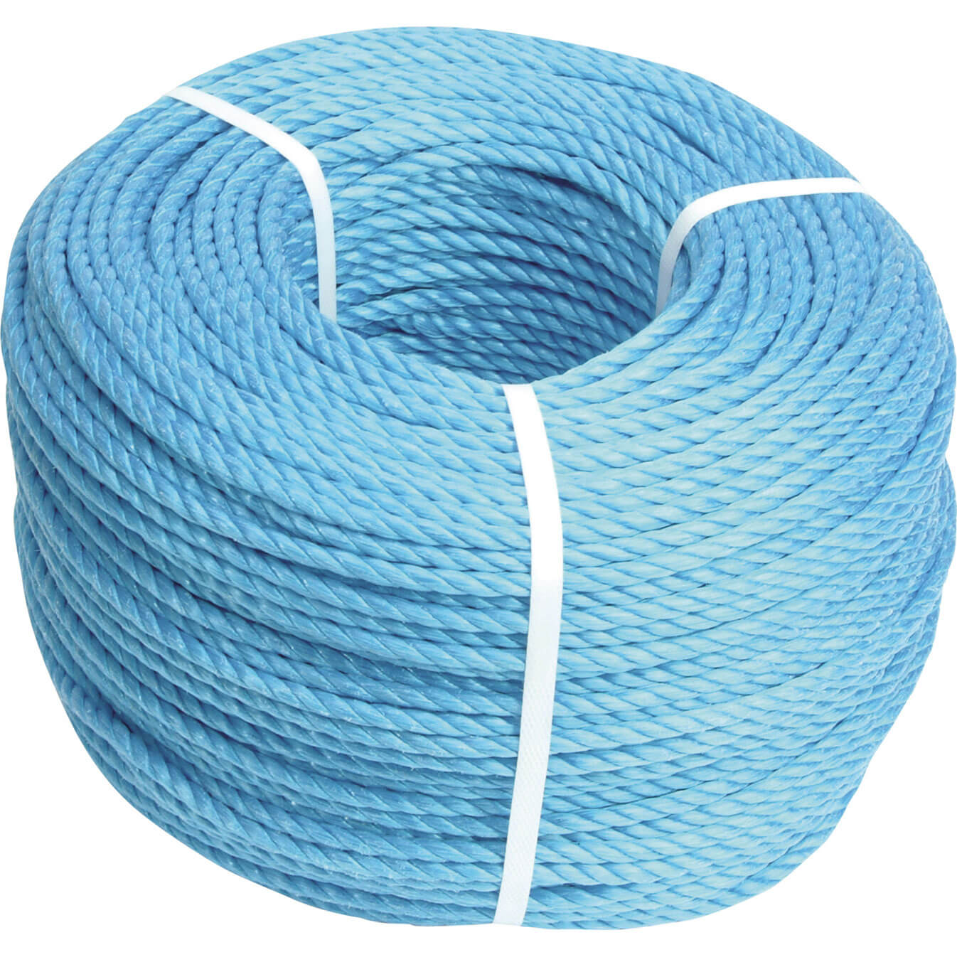 Image of Faithfull Blue Poly Rope 8mm 30M