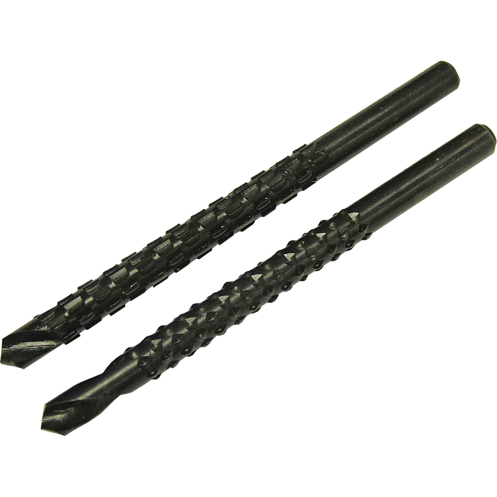 Image of Faithfull 2 Piece Wood Rasp and Metal File Saw Drill Bit Set 65mm x 90mm