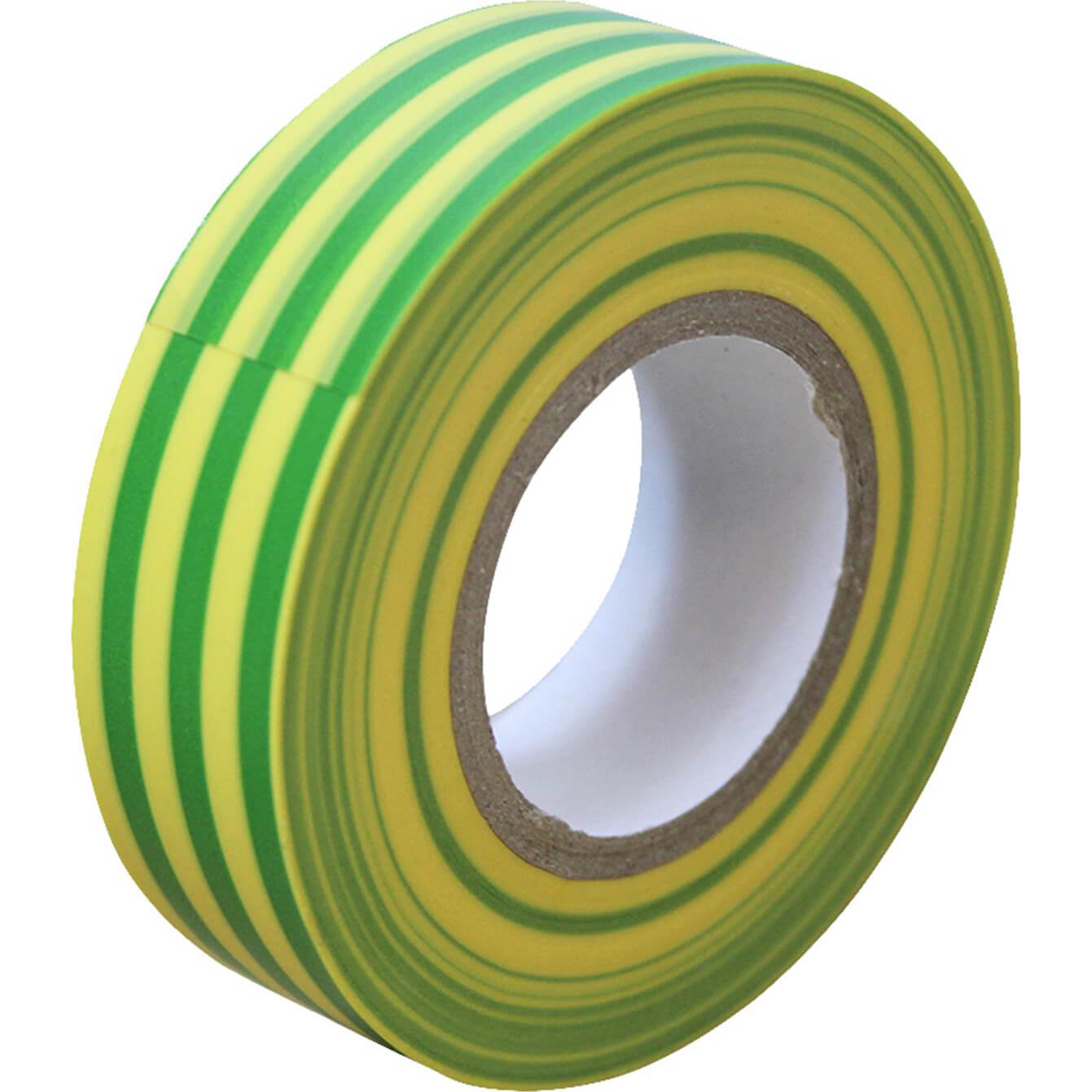 Image of Insulation Tape Green Yellow 19mm Wide x 33m Roll