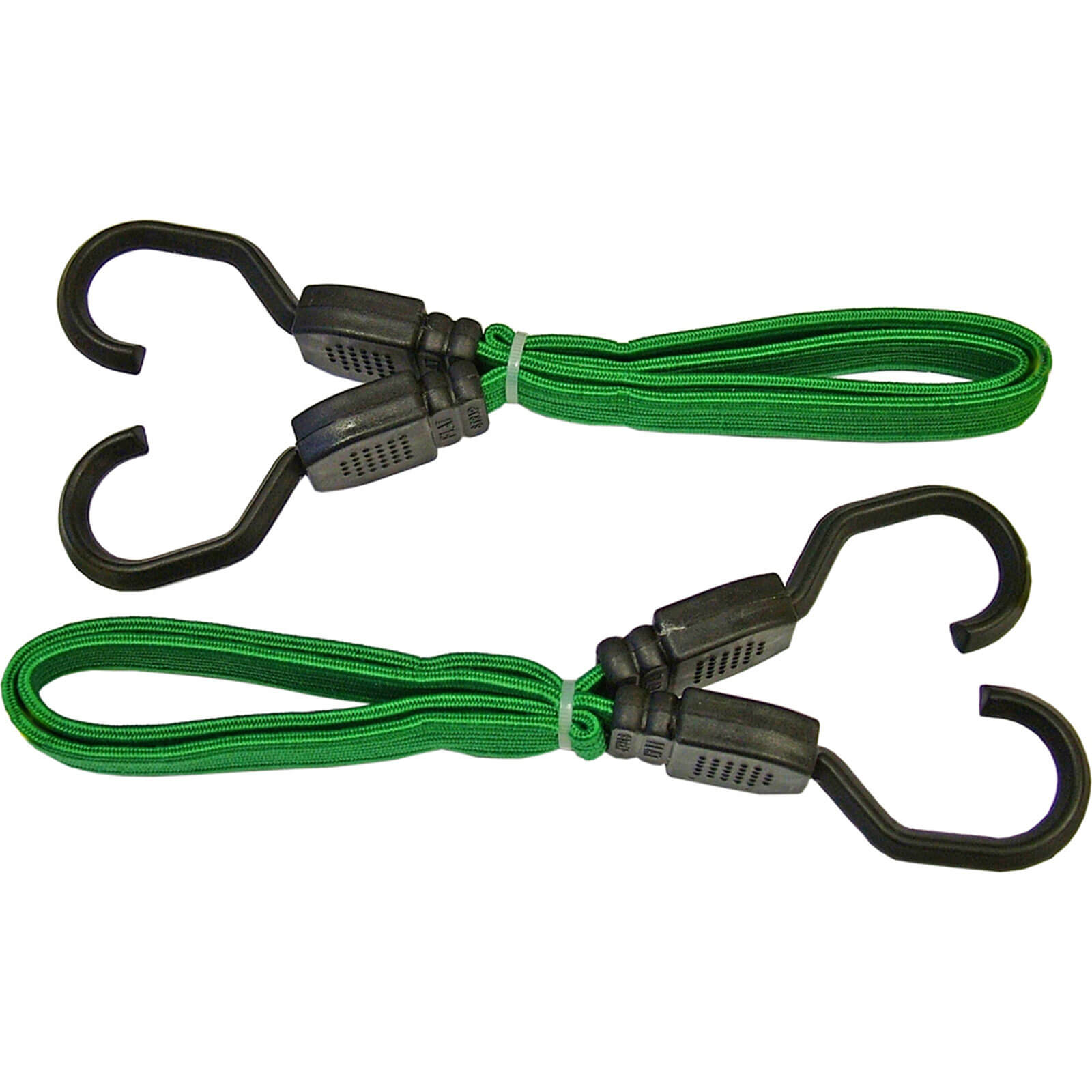 Image of Faithfull Flat Bungee Cord 61cm 24 Green