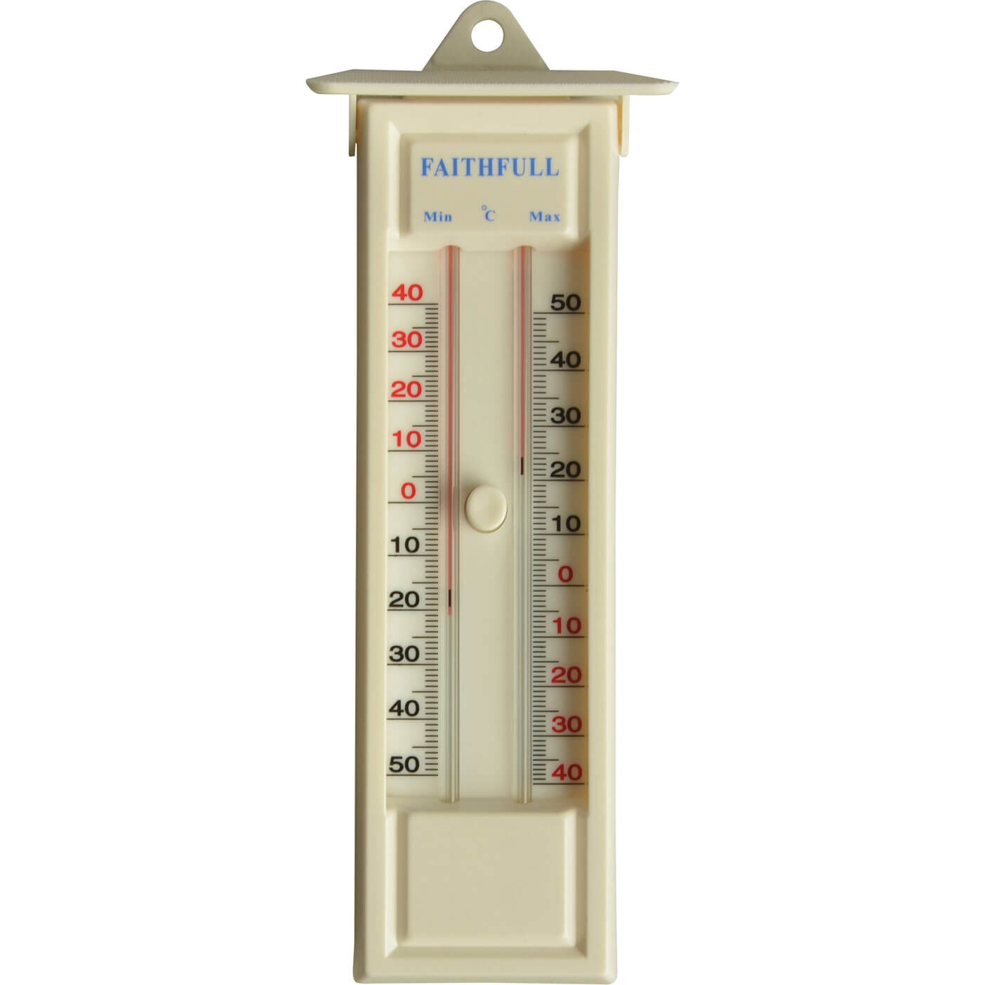 Image of faithfull thermometer with maximum and minimum recording function