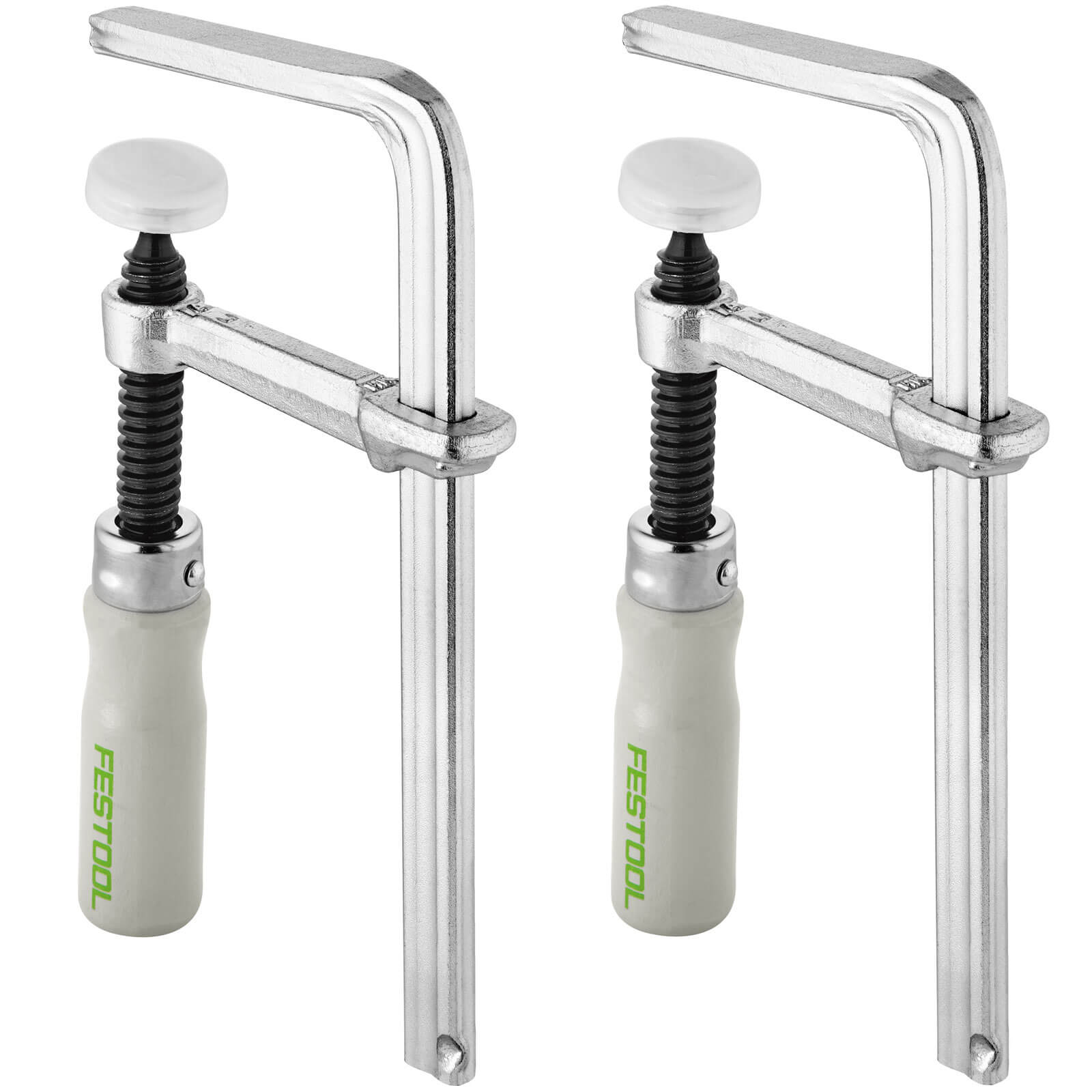 Image of Festool Fsz 120 Guide Rail Clamps Pack Of 2