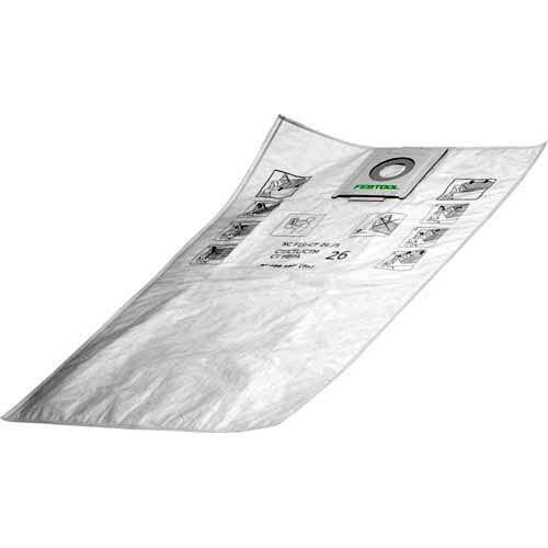 Image of Festool SCFISCT 26 Filter Bags Pack of 5