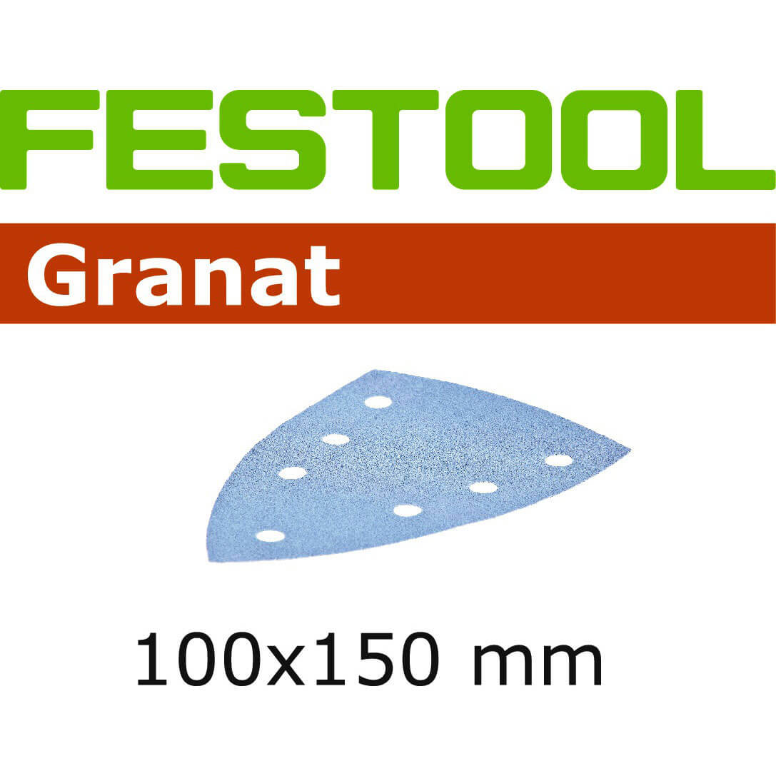 Image of Festool STF DELTA7 P80 GR10 Sandpaper Pack of 10