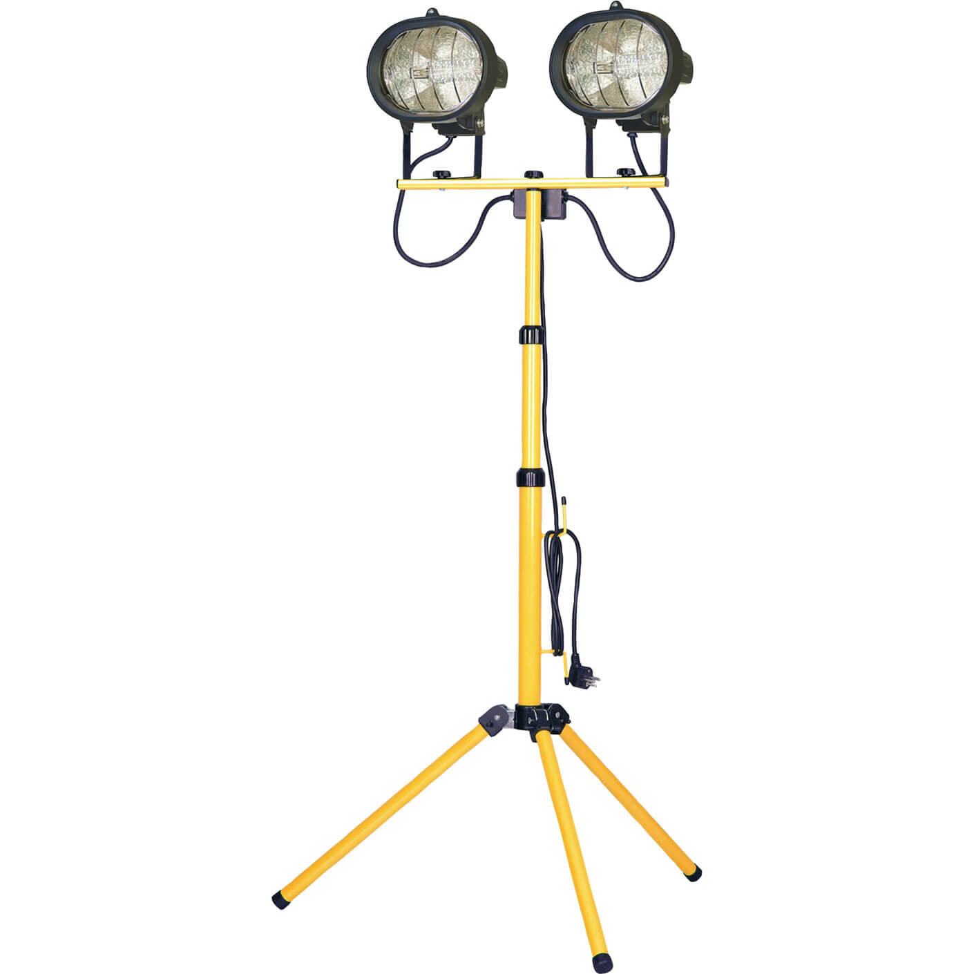 Image of Faithfull Halogen Twin Site Light with Adjustable Stand 1000w 240v