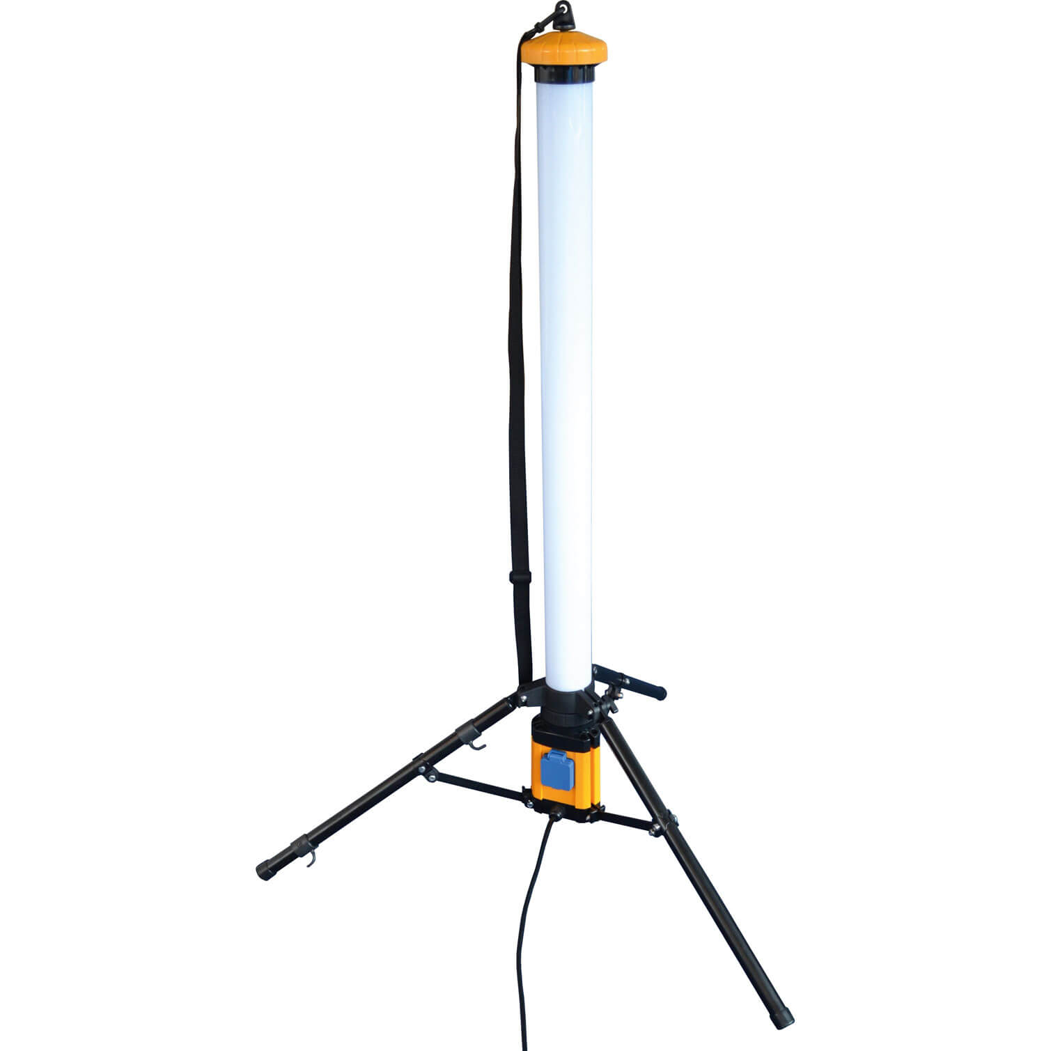 Image of Faithfull 336 LED Pole Work Light on Tripod 3000 Lumens 240v